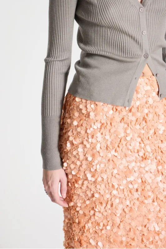 Nate Sequin Skirt made by Saint Art