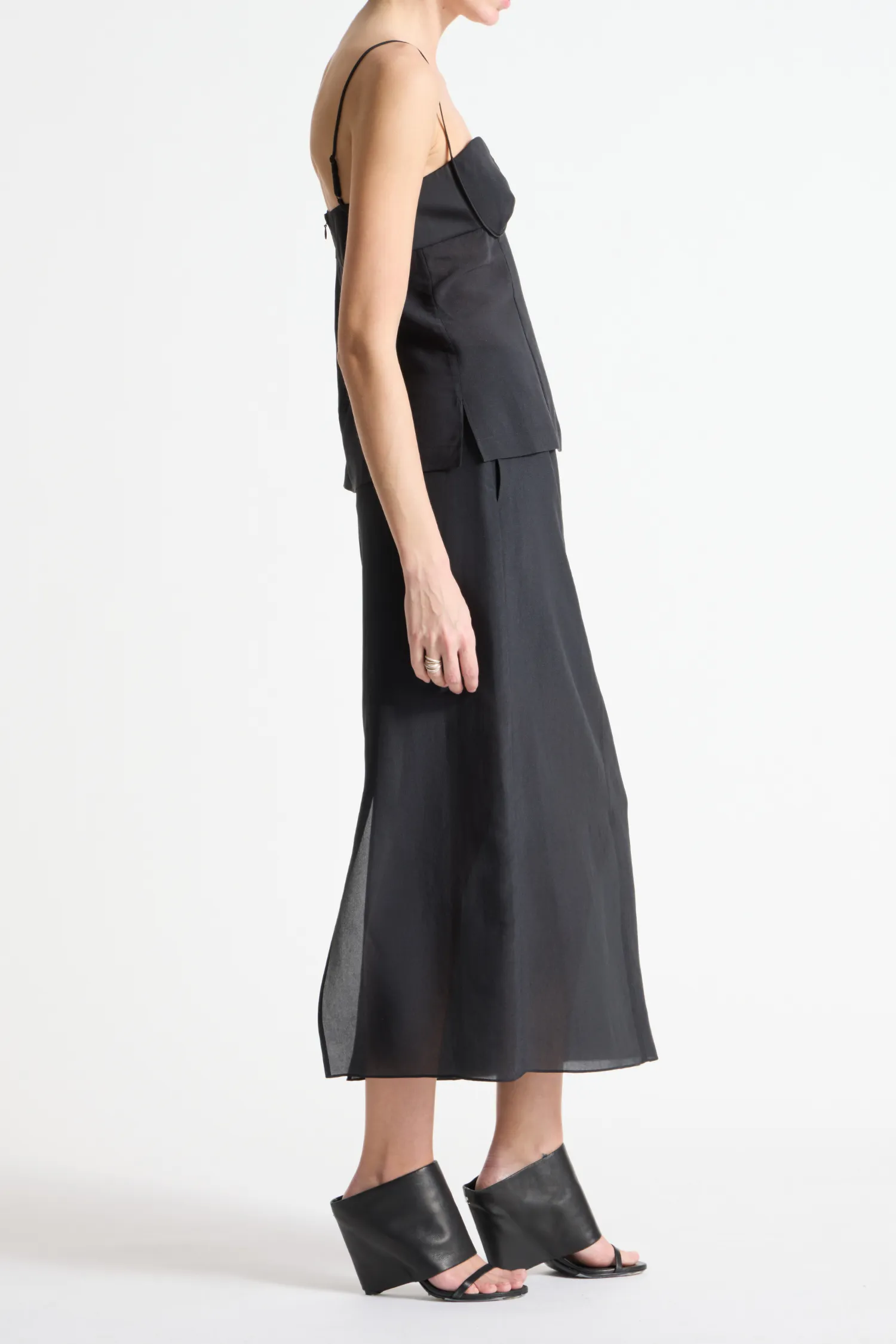 Hunter Silk Organza Blouse sold by Saint Art product image thumbnail 3