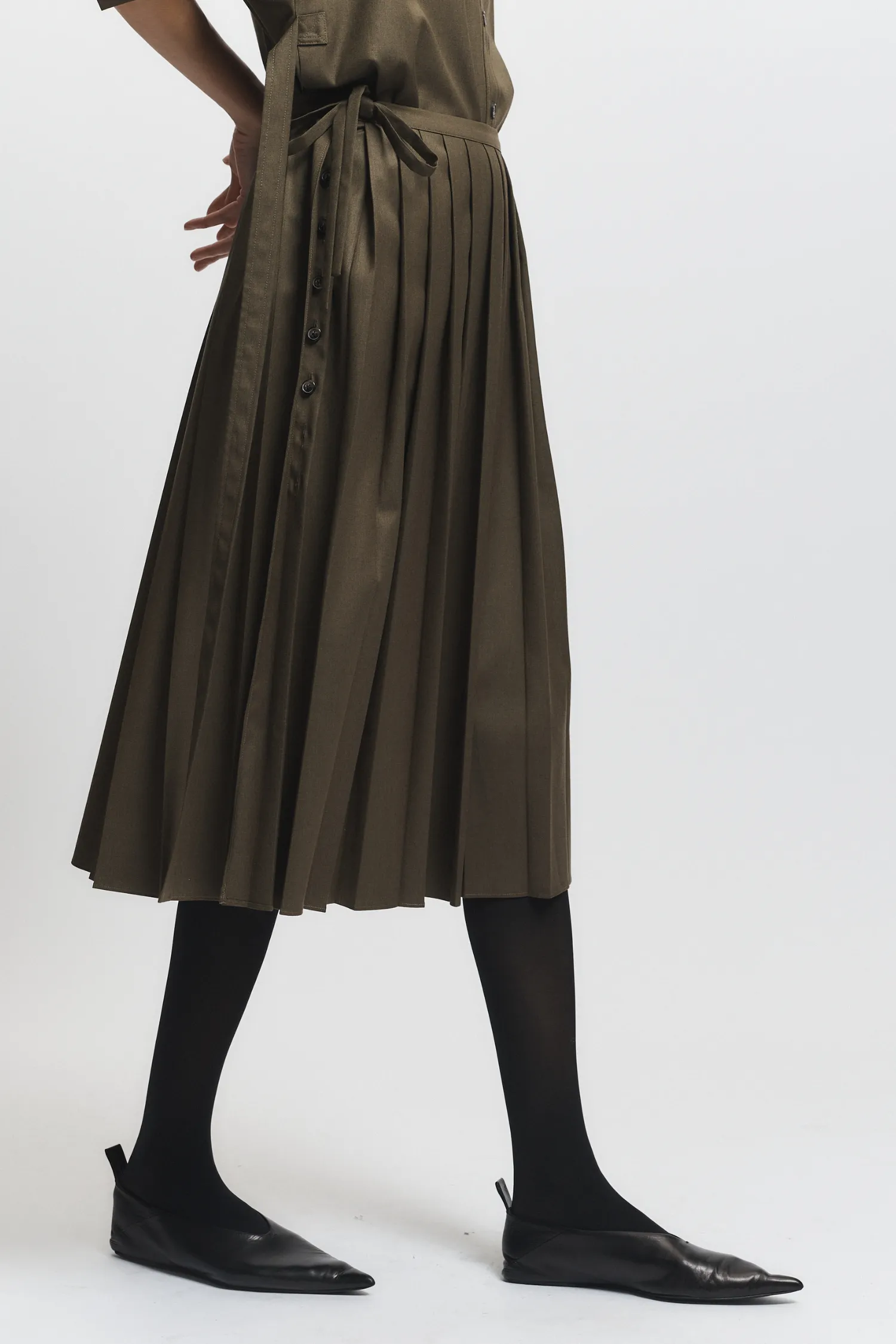 Fabian Pleated Skirt sold by Saint Art product image thumbnail 5