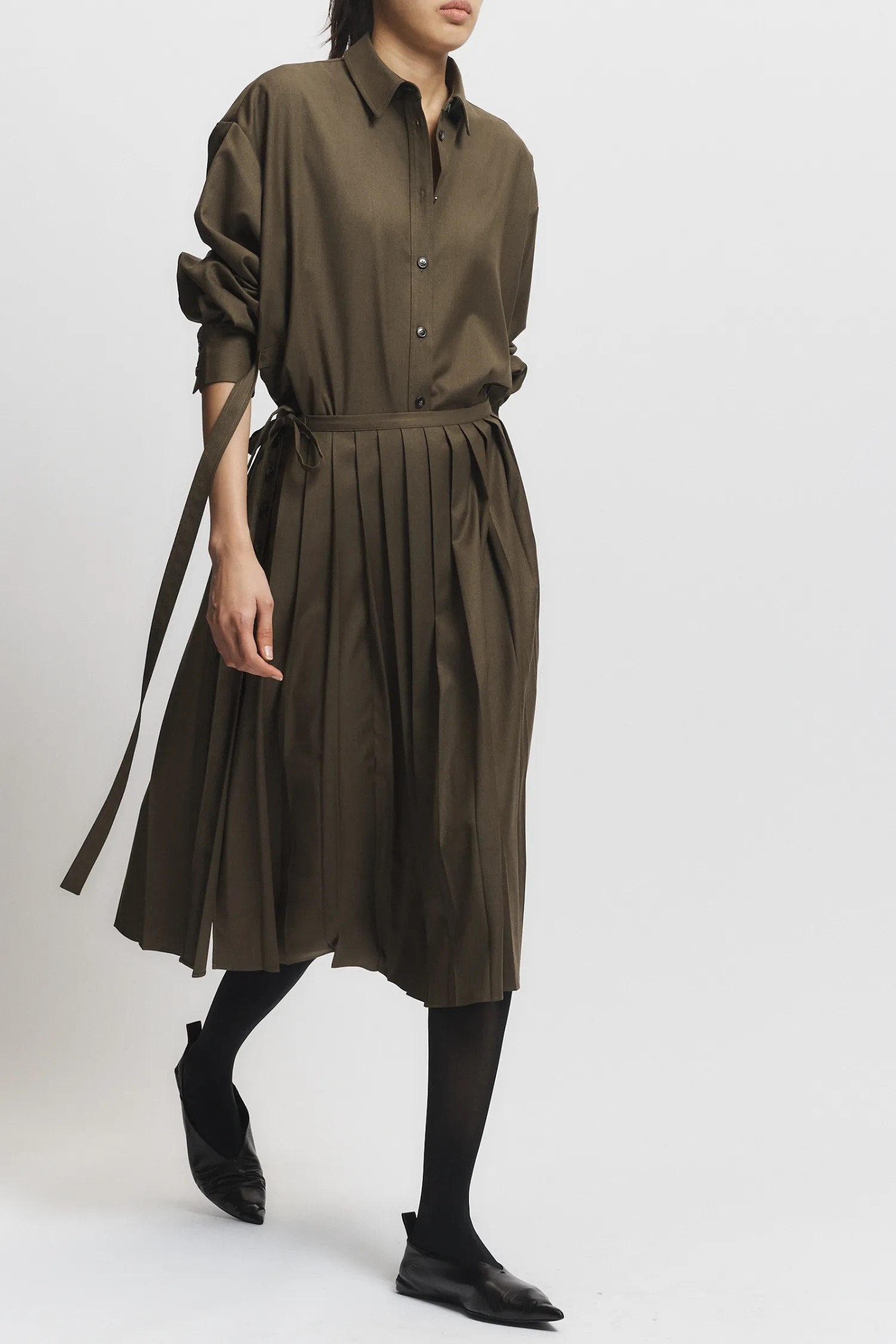 Fabian Pleated Skirt sold by Saint Art product image thumbnail 2