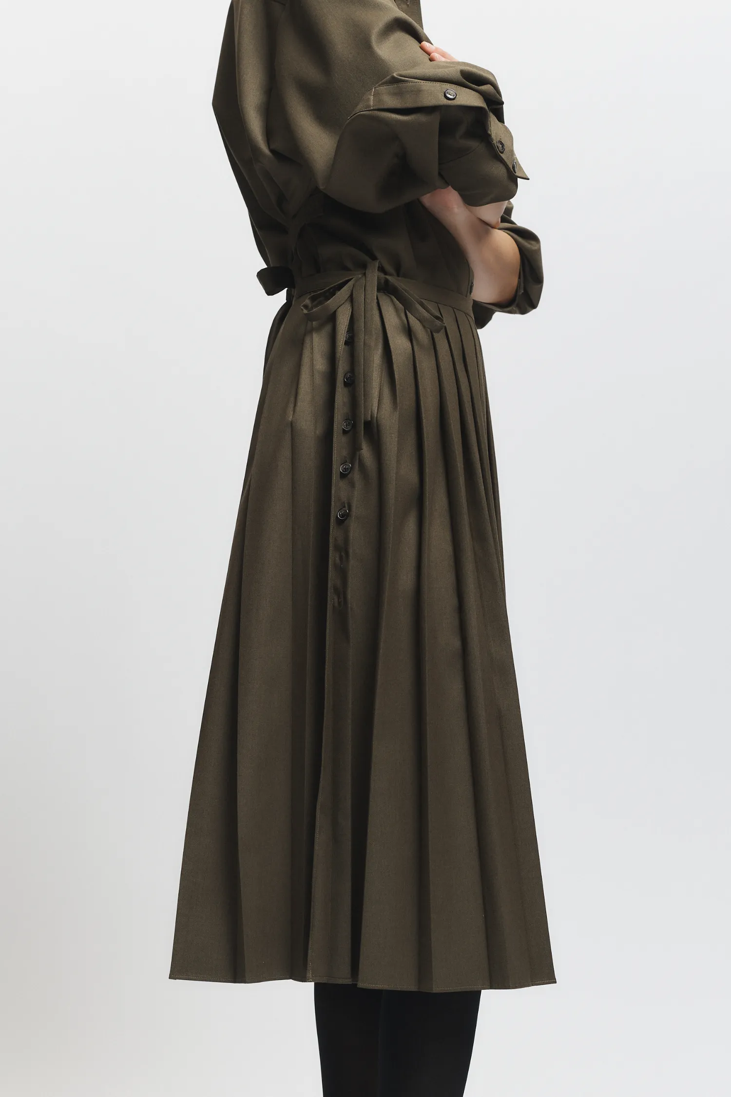 Fabian Pleated Skirt sold by Saint Art product image thumbnail 3