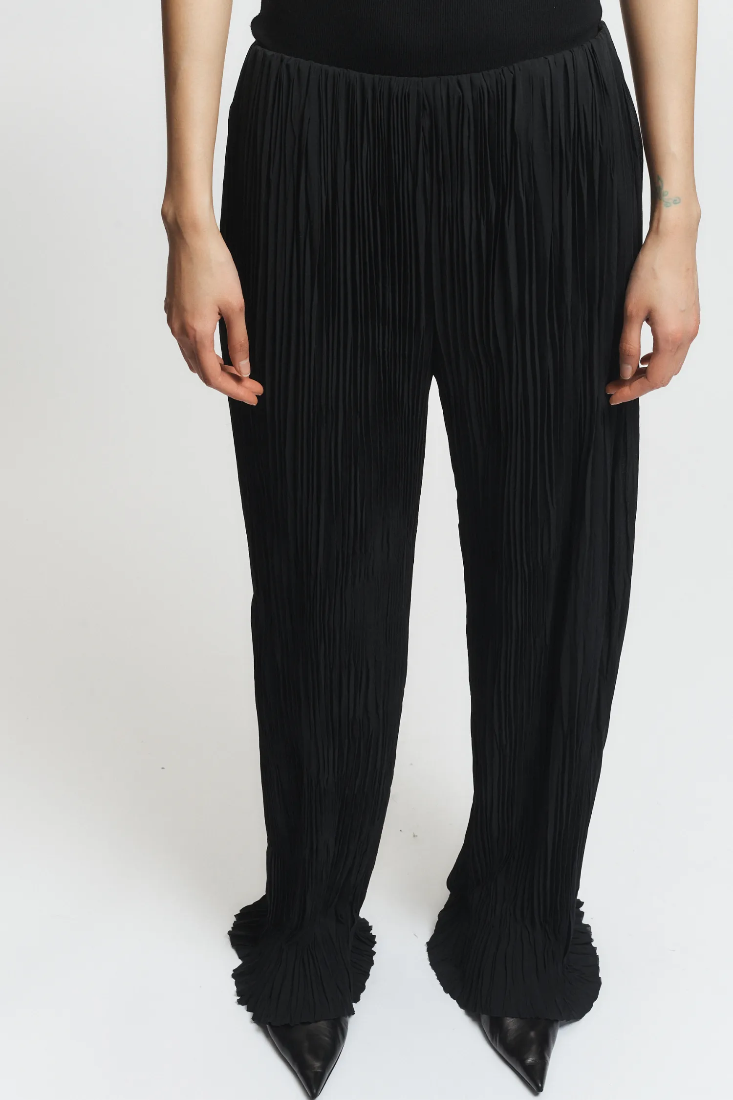 Hendrix Pleated Pant sold by Saint Art