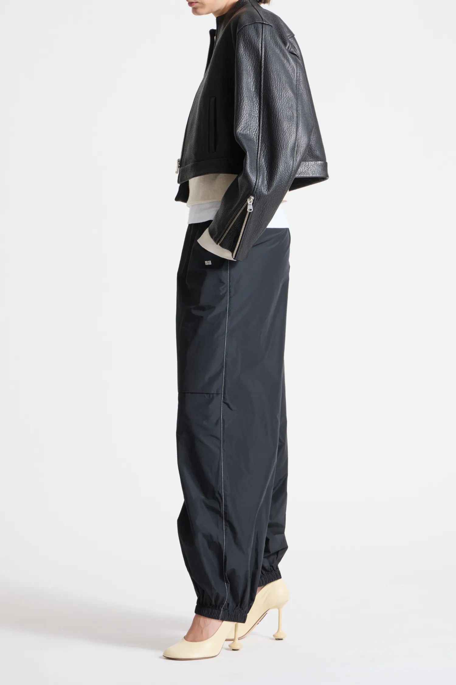 Clyde Oversized Taffeta Pant sold by Saint Art