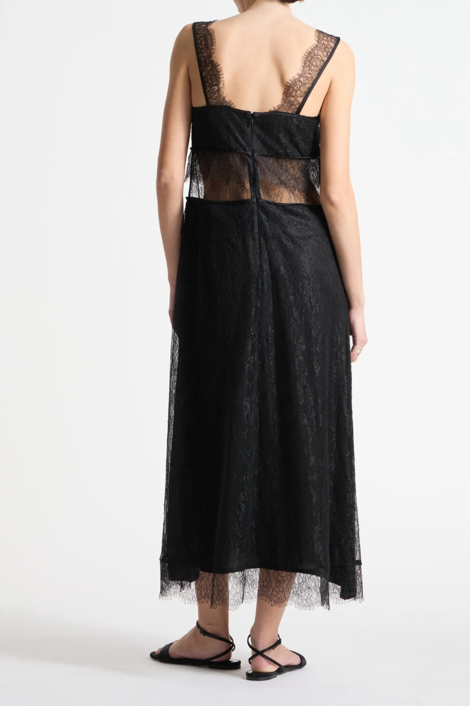 Estrella Lace Dress, Black sold by Saint Art product image thumbnail 3
