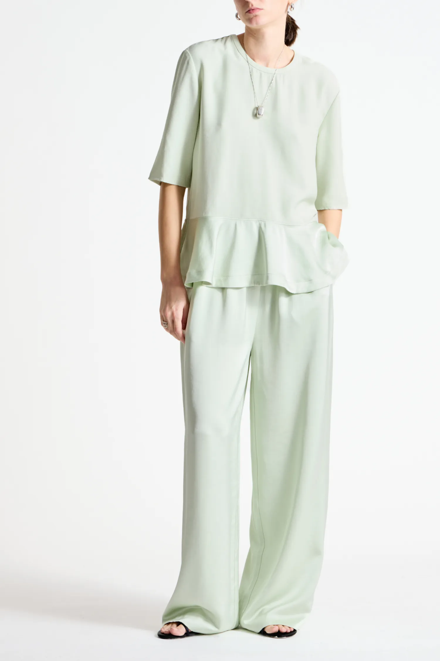 Holt Blouse, Jade sold by Saint Art