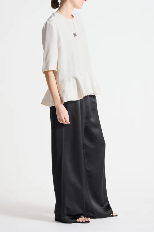 Holt Blouse, Ivory made by Saint Art