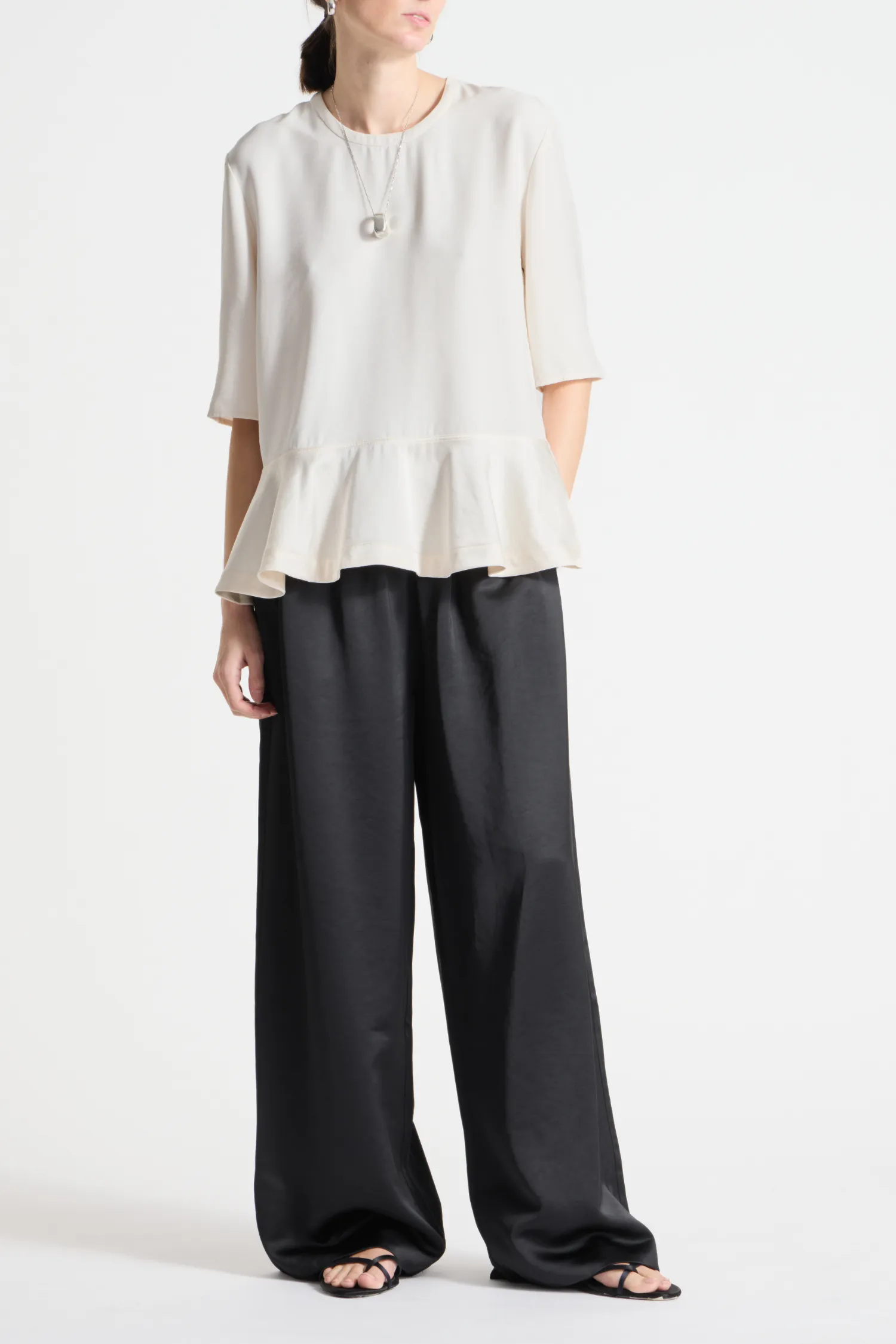 Holt Blouse, Ivory sold by Saint Art product image thumbnail 2