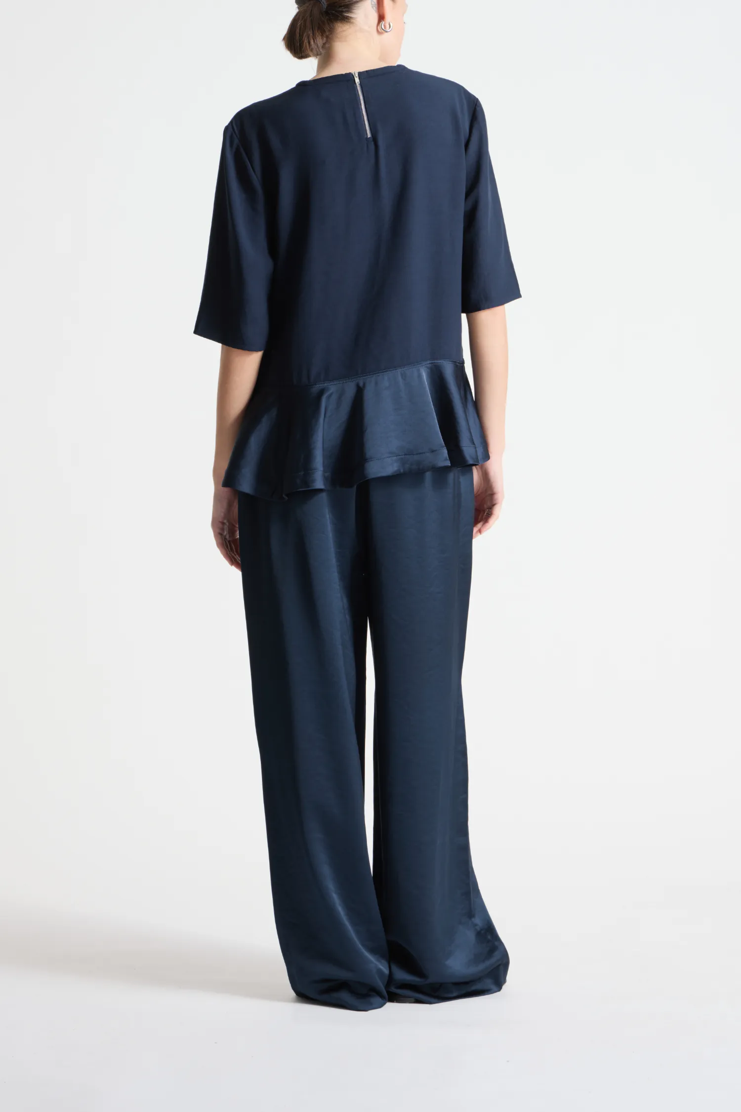 Holt Blouse, Navy sold by Saint Art product image thumbnail 2