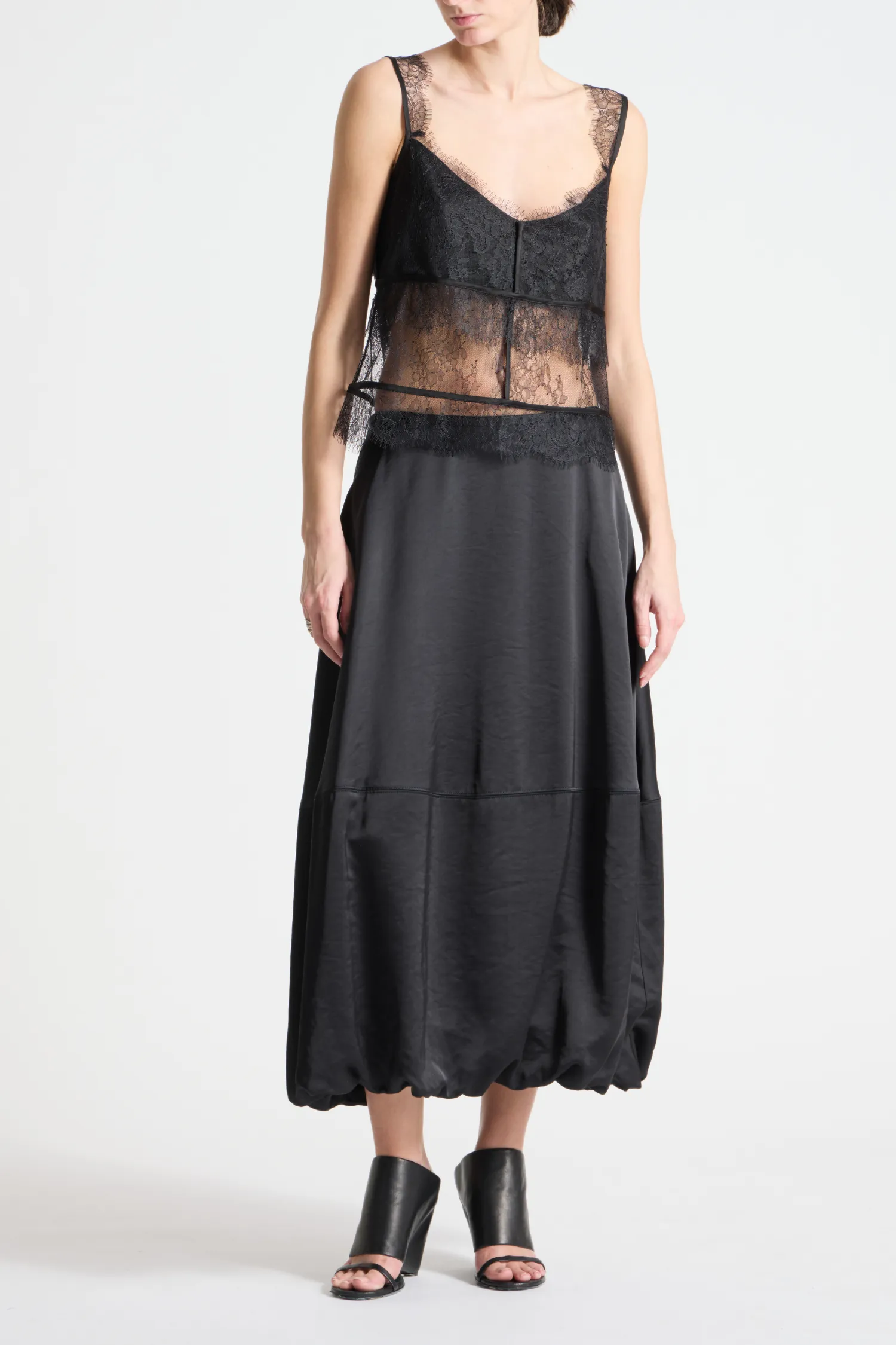 Trey Lace Blouse, Black sold by Saint Art product image thumbnail 4