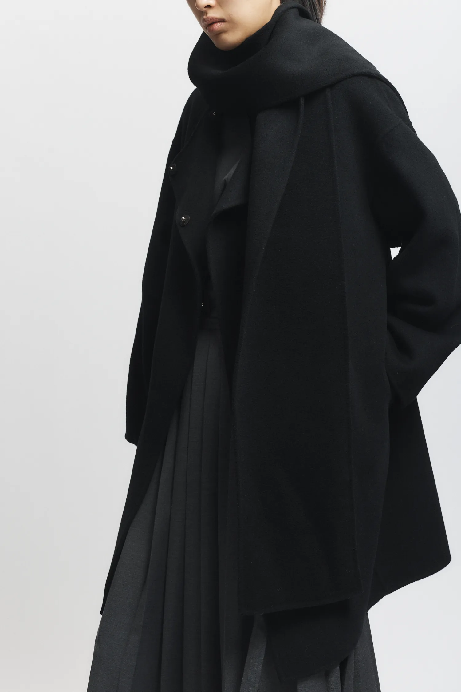 Orla Wool Scarf Coat sold by Saint Art product image thumbnail 5