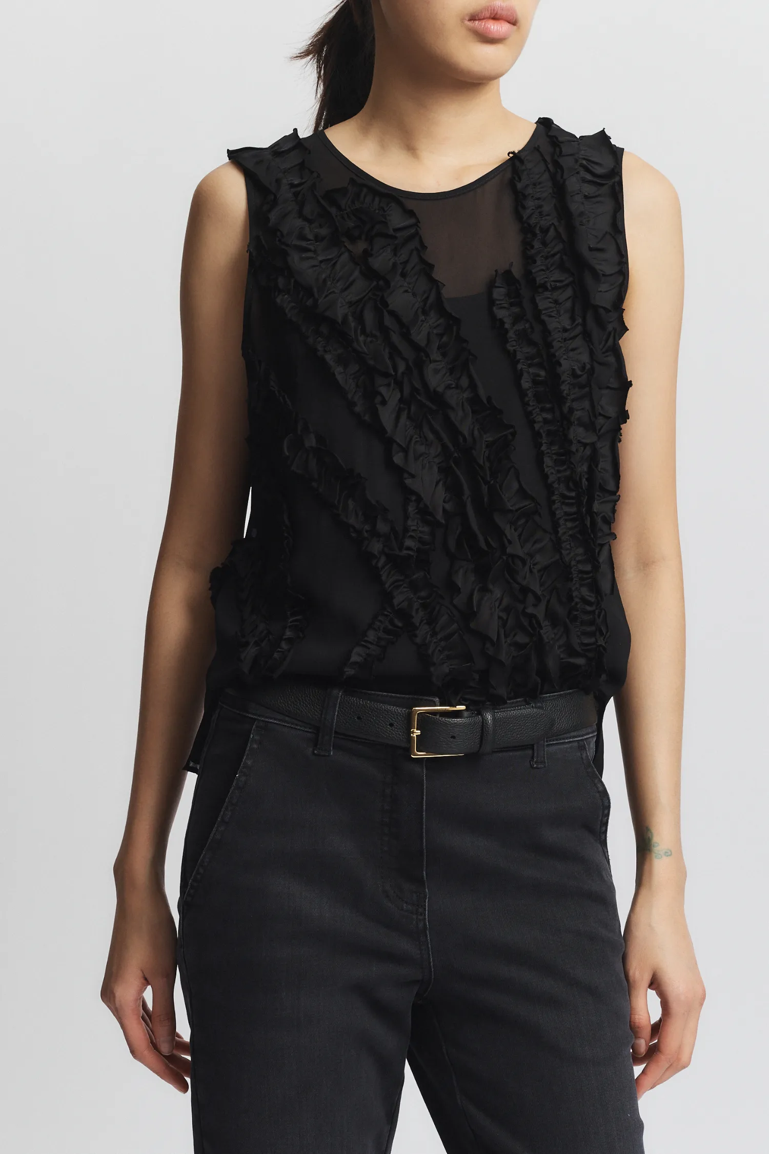 Naomi Sleeveless Blouse sold by Saint Art product image thumbnail 2