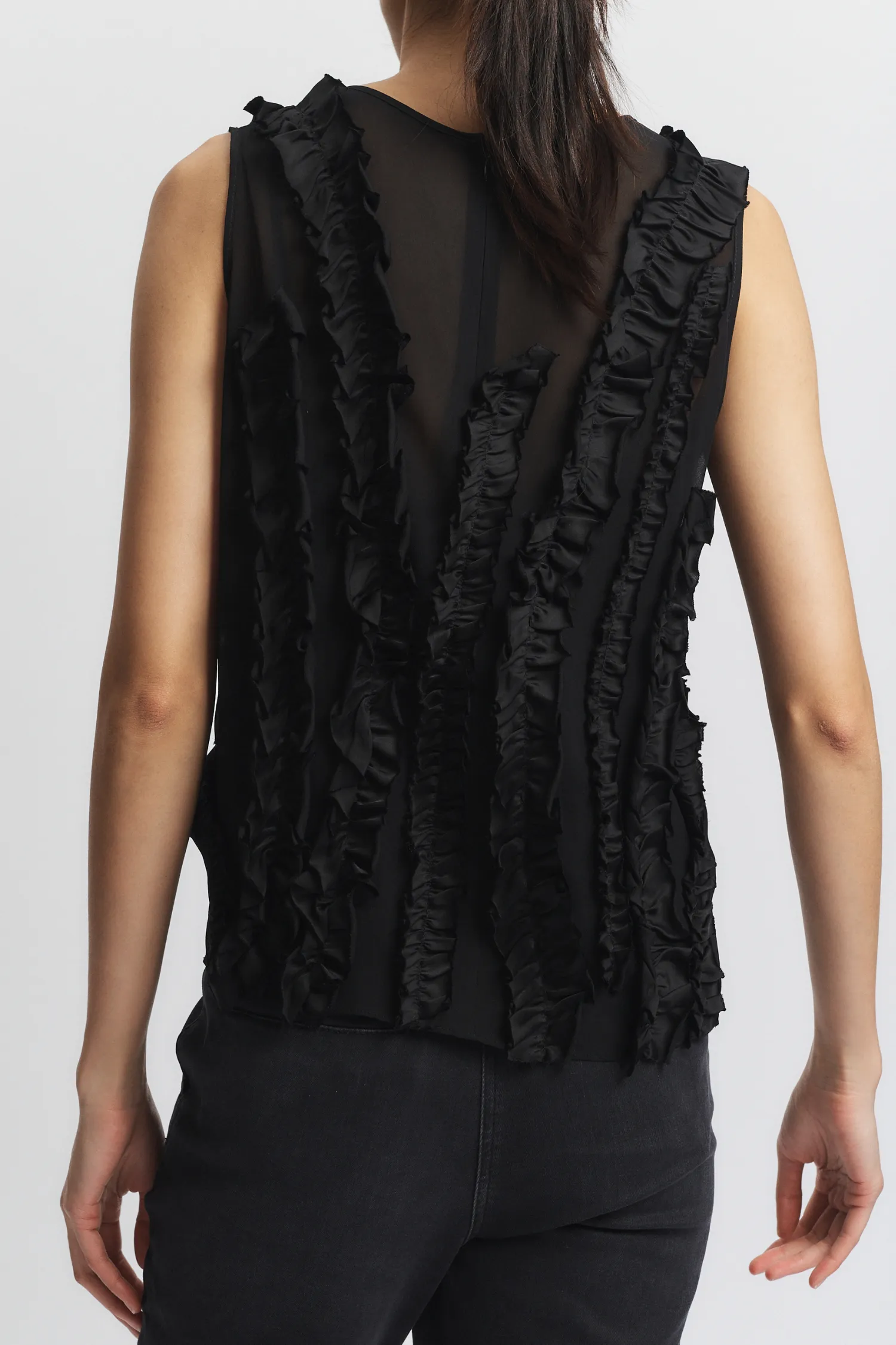 Naomi Sleeveless Blouse sold by Saint Art product image thumbnail 3
