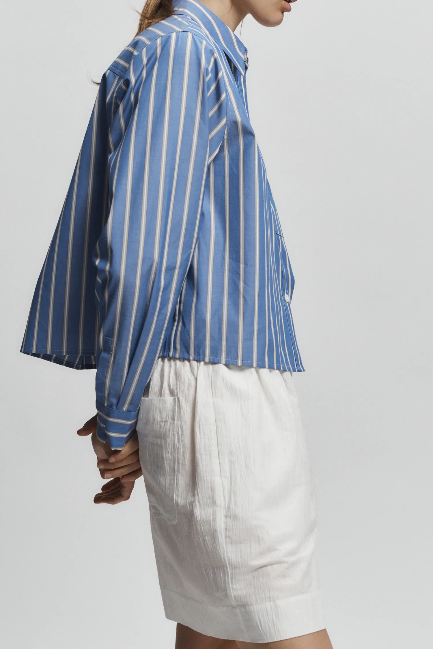 Dalton Cropped Shirt sold by Saint Art product image thumbnail 4