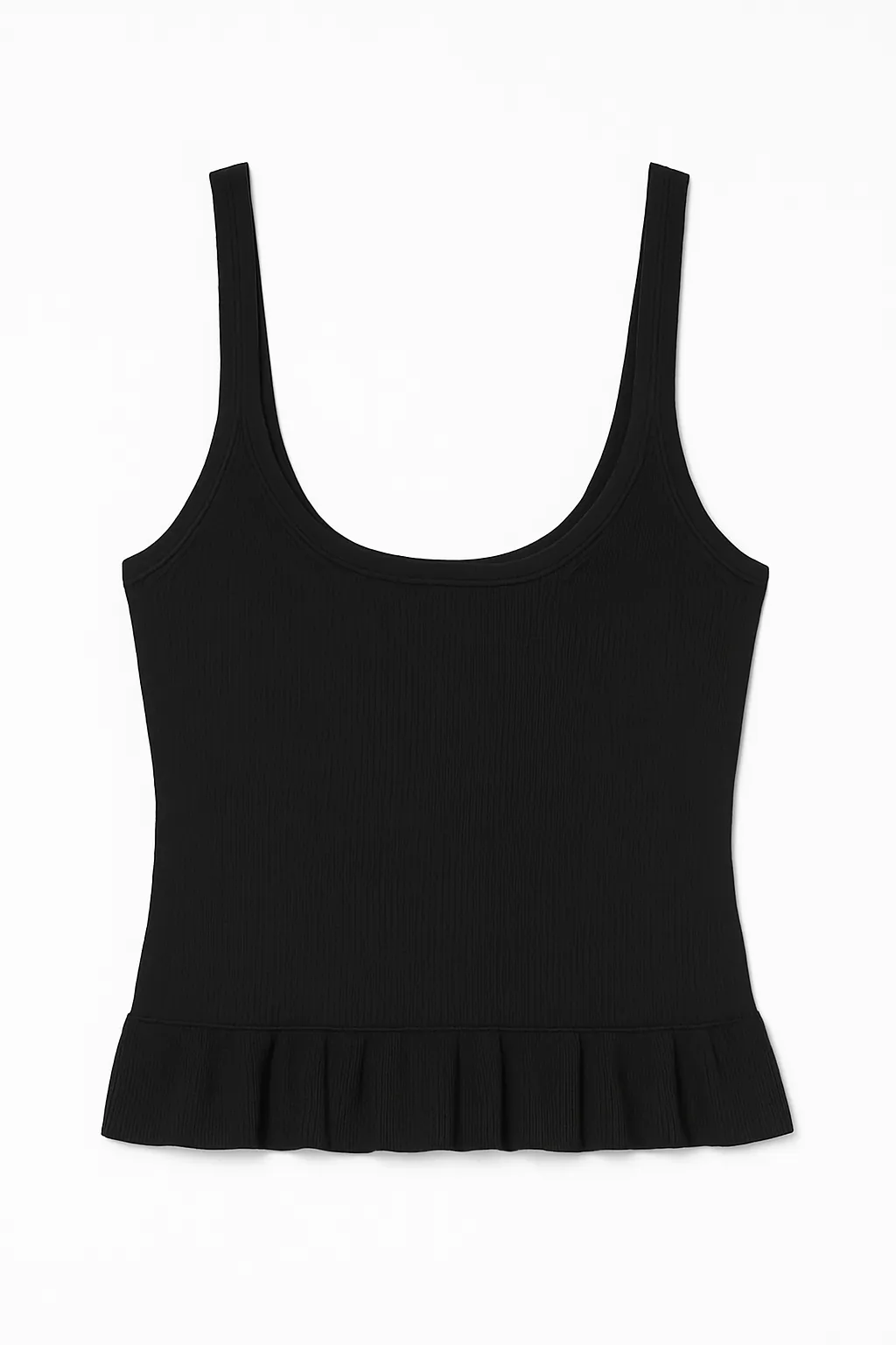 Eden Ruffle Knit Tank sold by Saint Art
