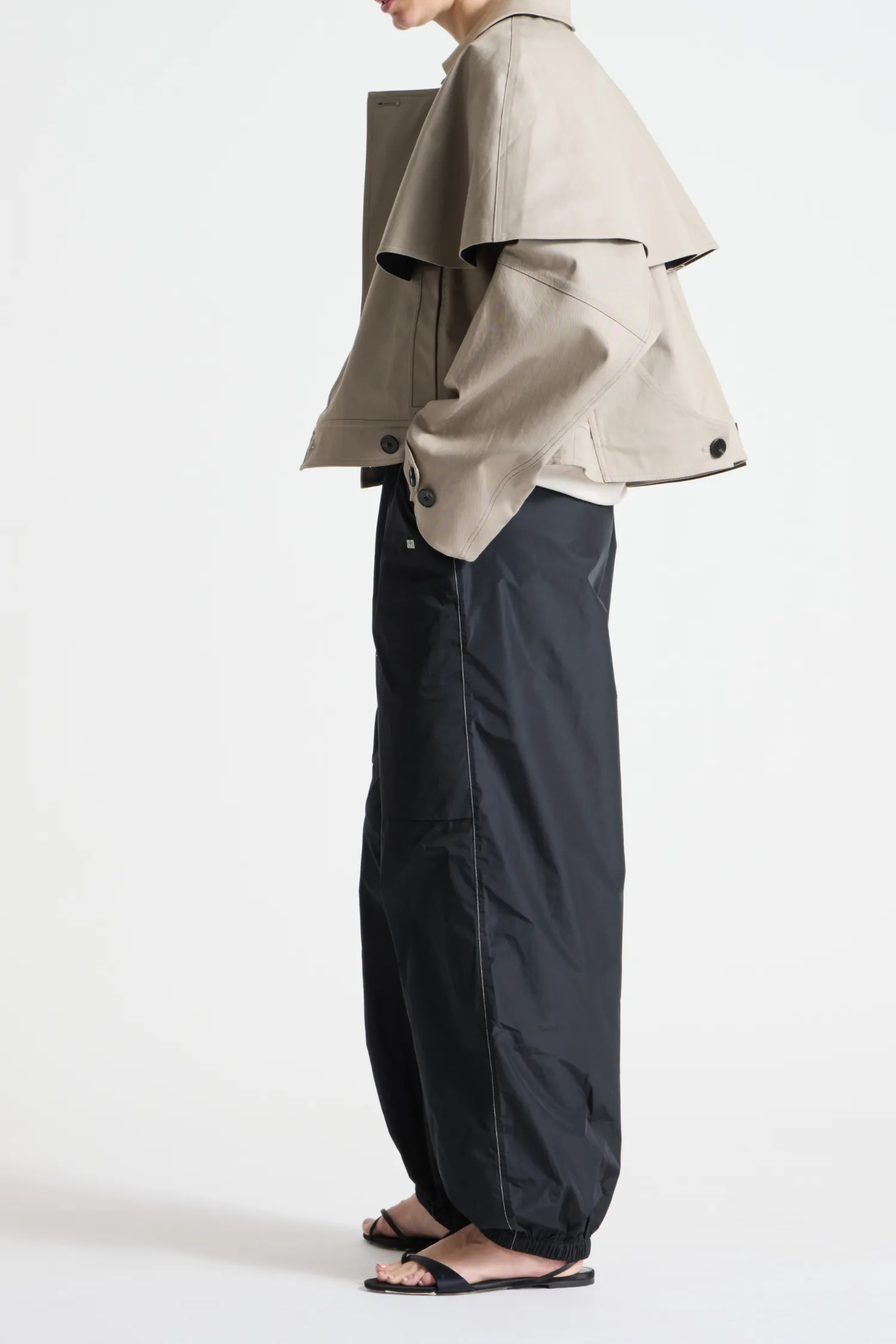 Berkley Cropped Trench sold by Saint Art product image thumbnail 2