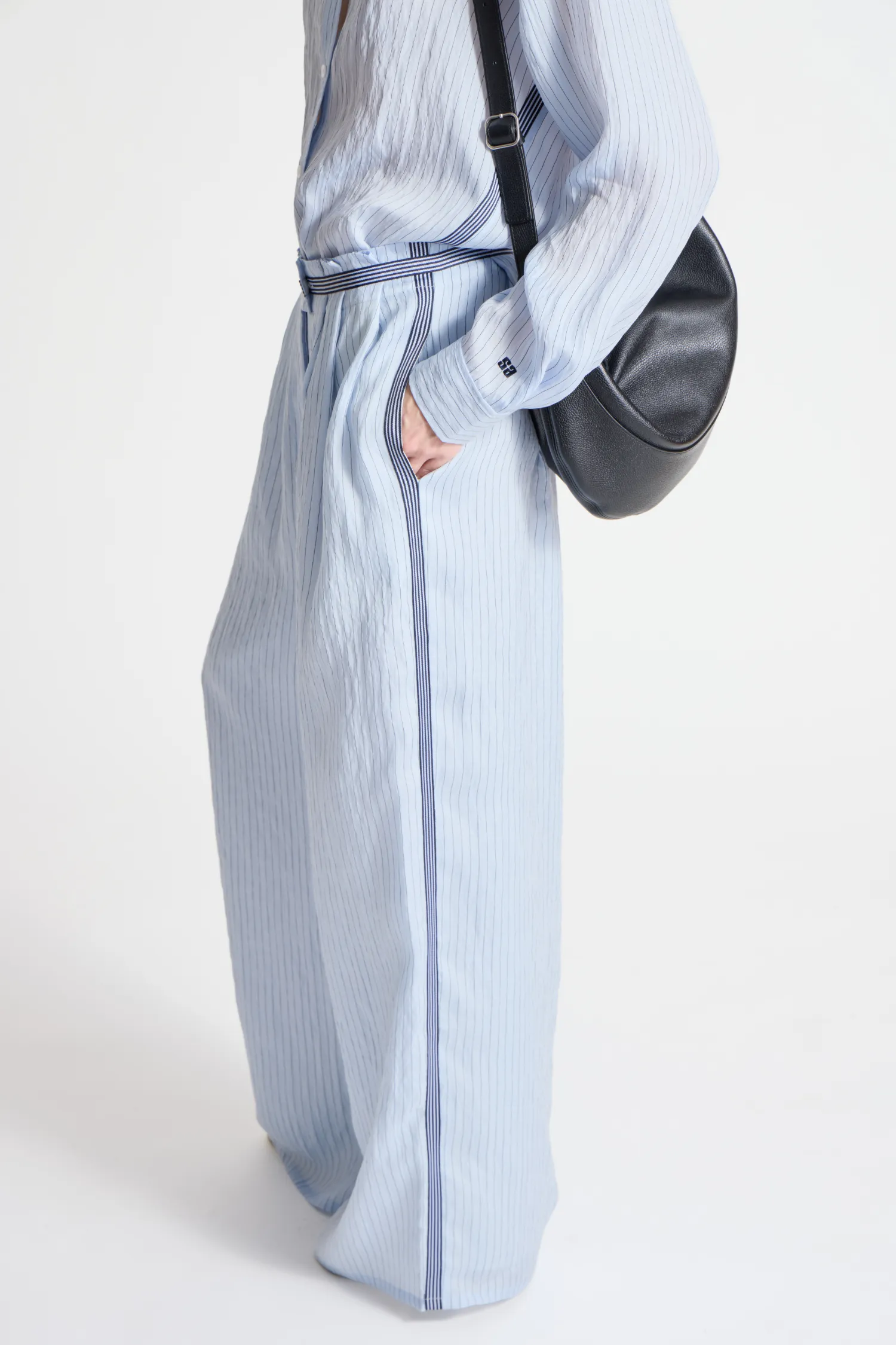 Wilson Pinstripe Pant, Sky Blue sold by Saint Art product image thumbnail 3