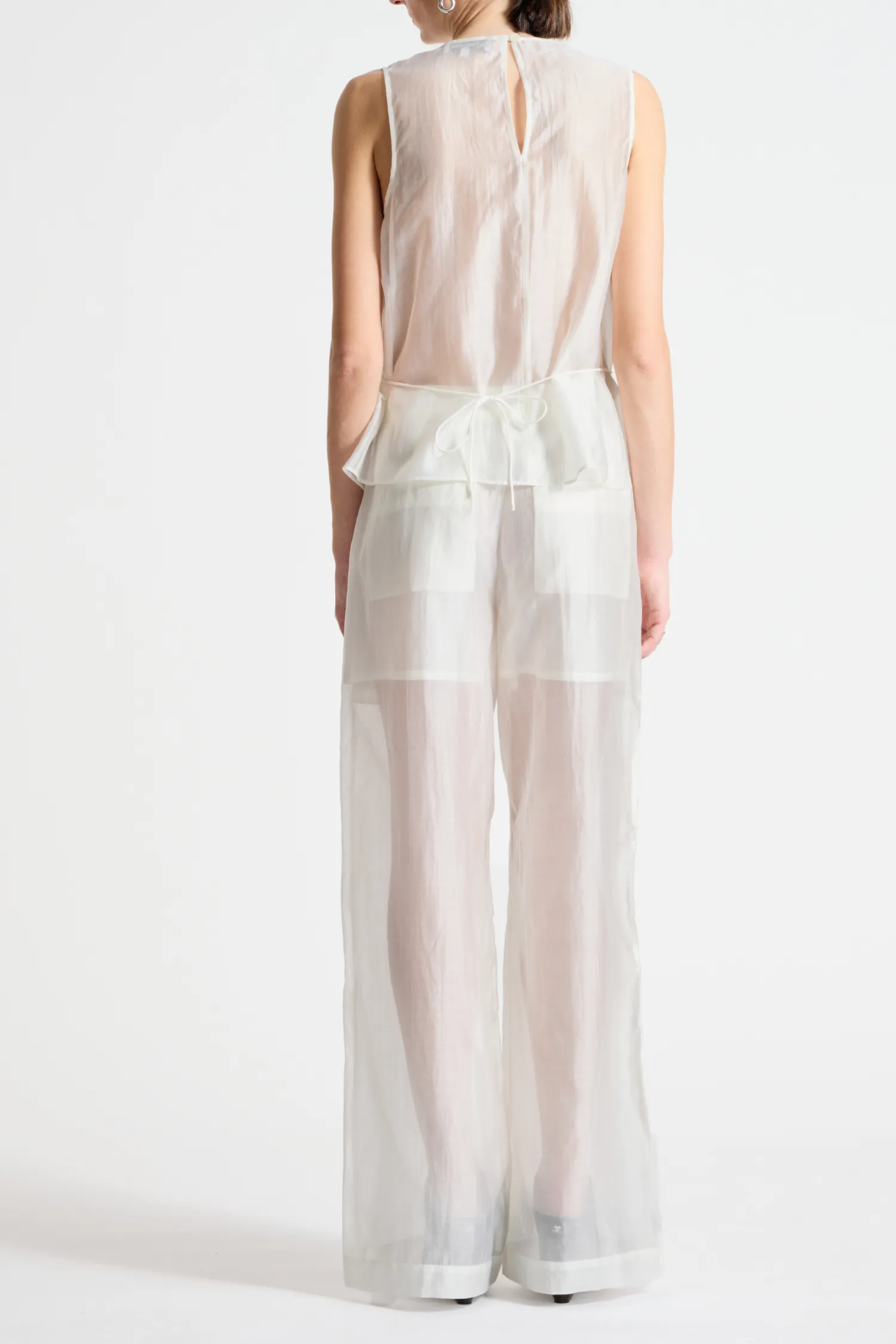 Benson Floral Sequin Blouse, Ivory sold by Saint Art product image thumbnail 4