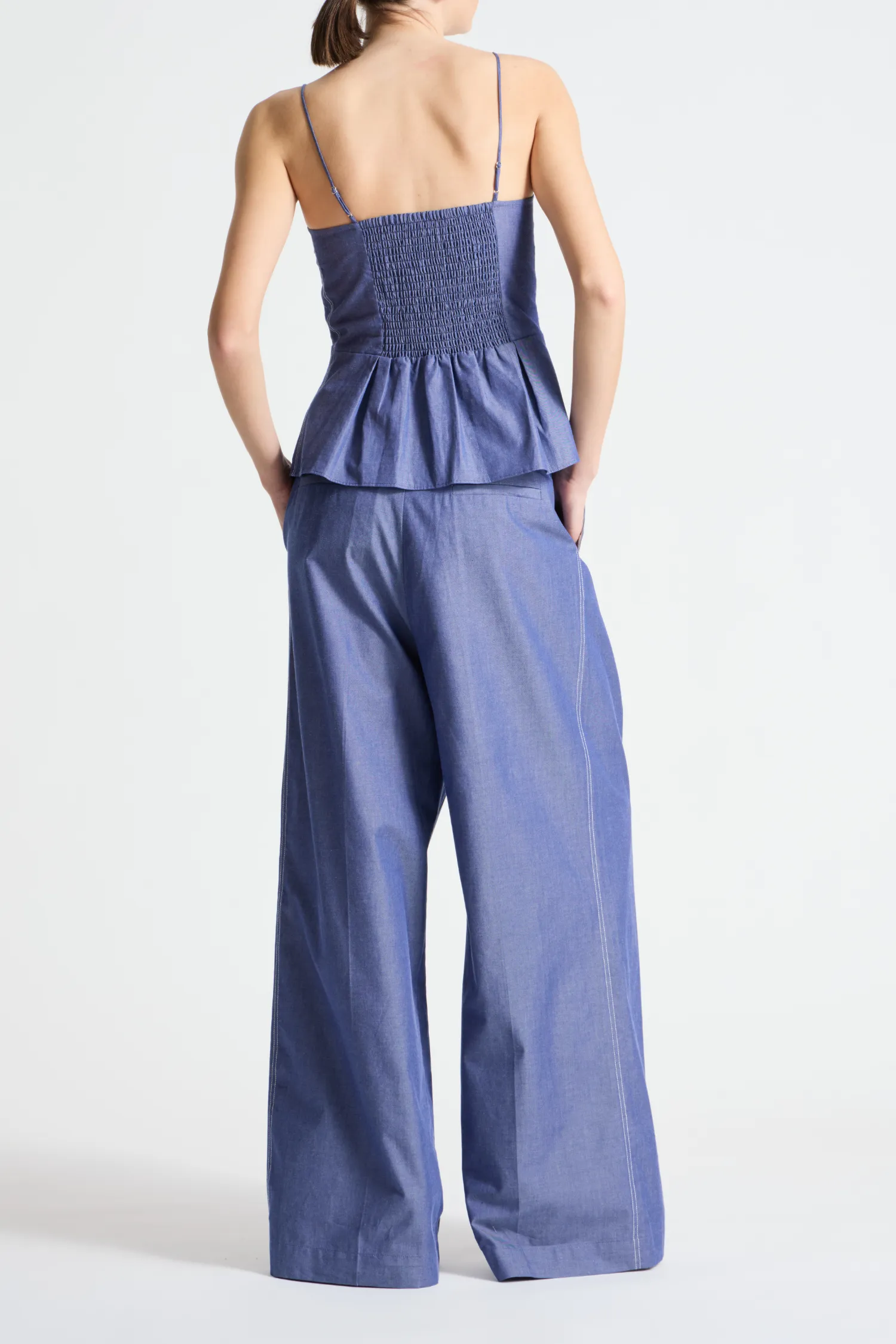 Chaya Top, Chambray sold by Saint Art product image thumbnail 2