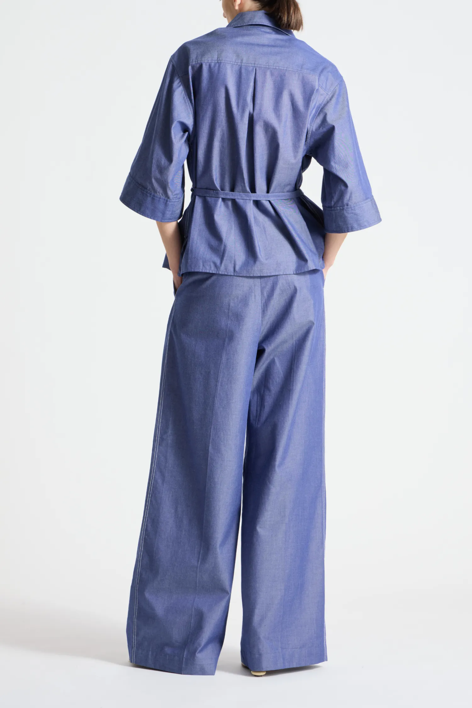 Raegen Blouse, Chambray sold by Saint Art product image thumbnail 4