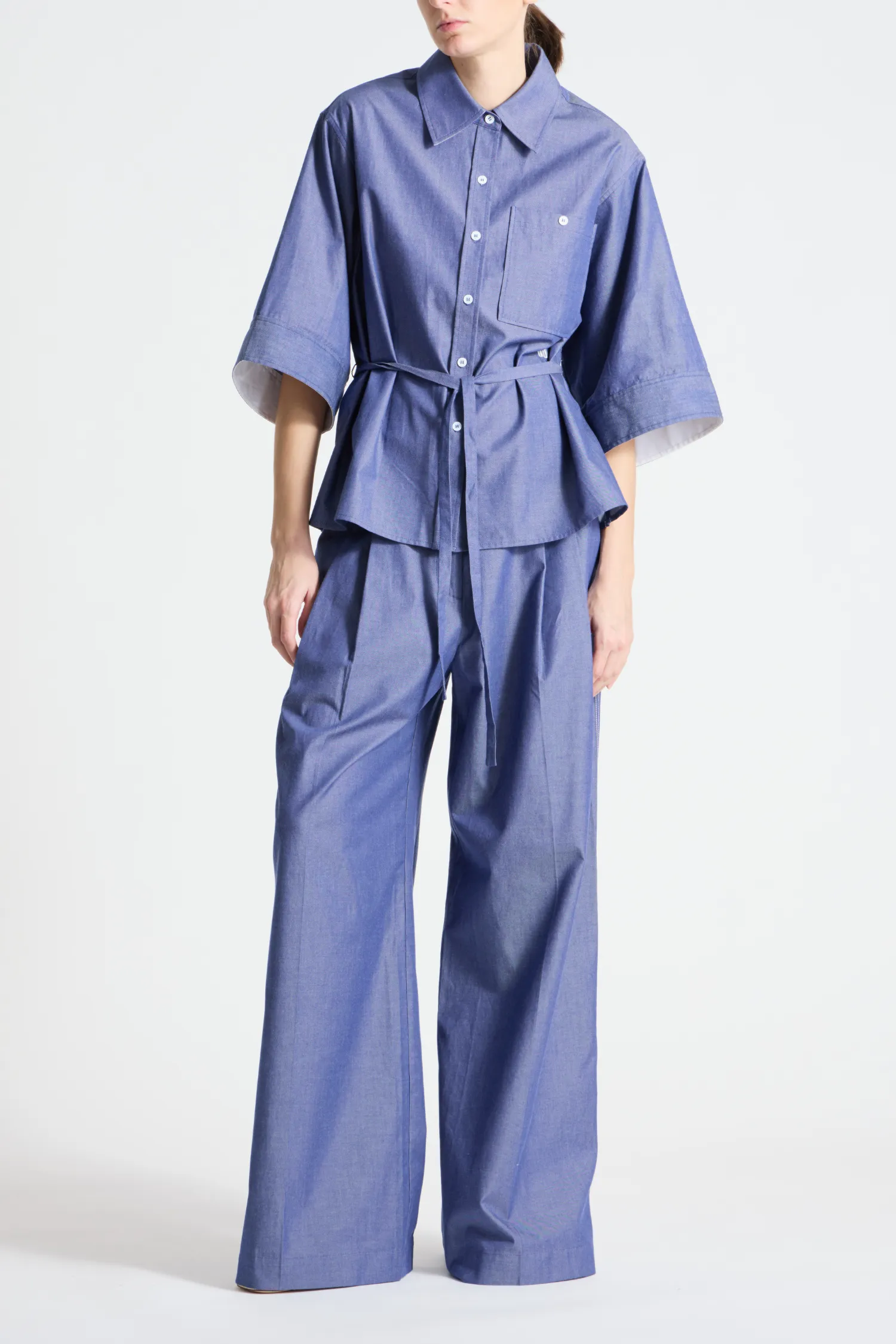 Raegen Blouse, Chambray sold by Saint Art product image thumbnail 3