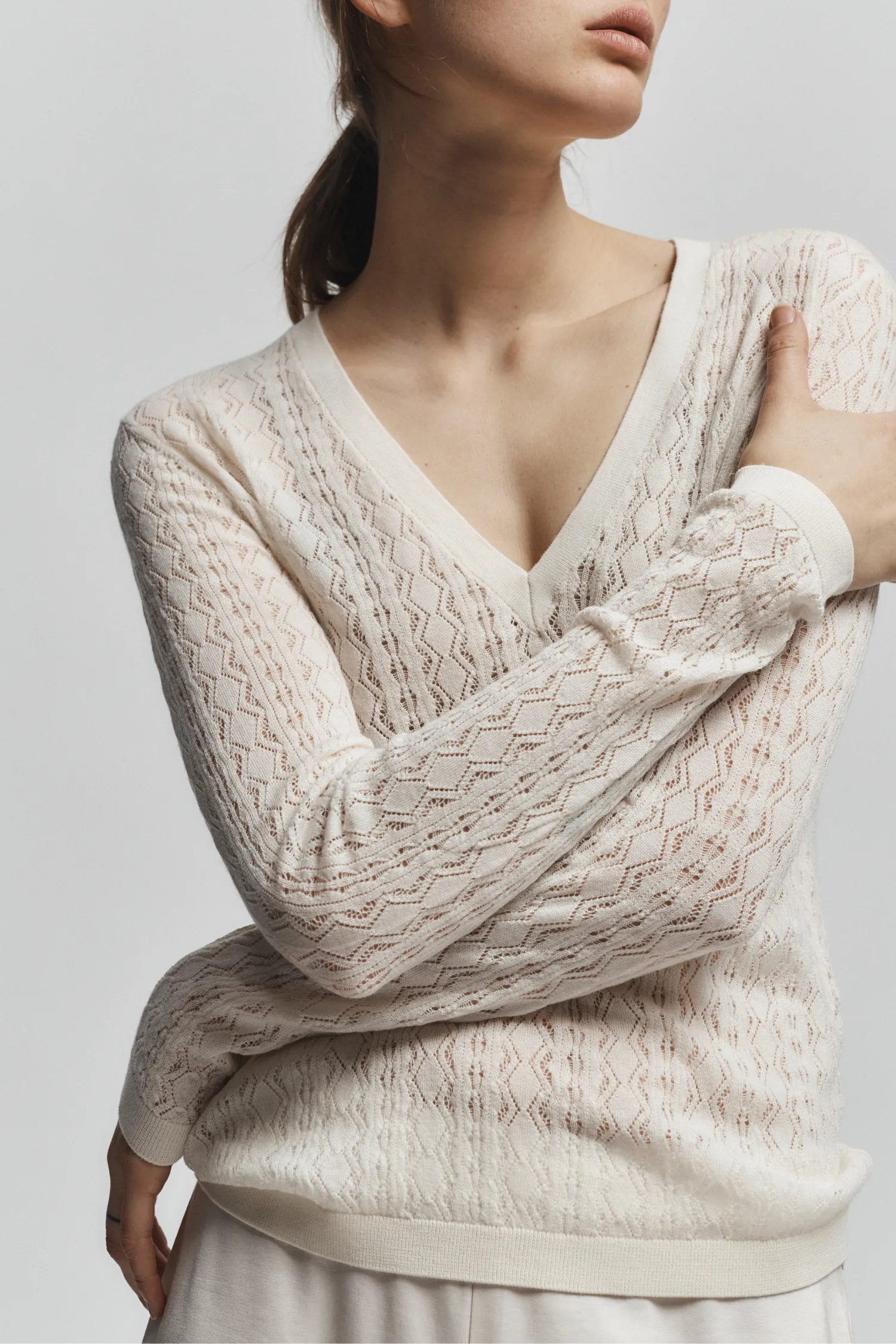 Wren Pointelle Knit sold by Saint Art product image thumbnail 2