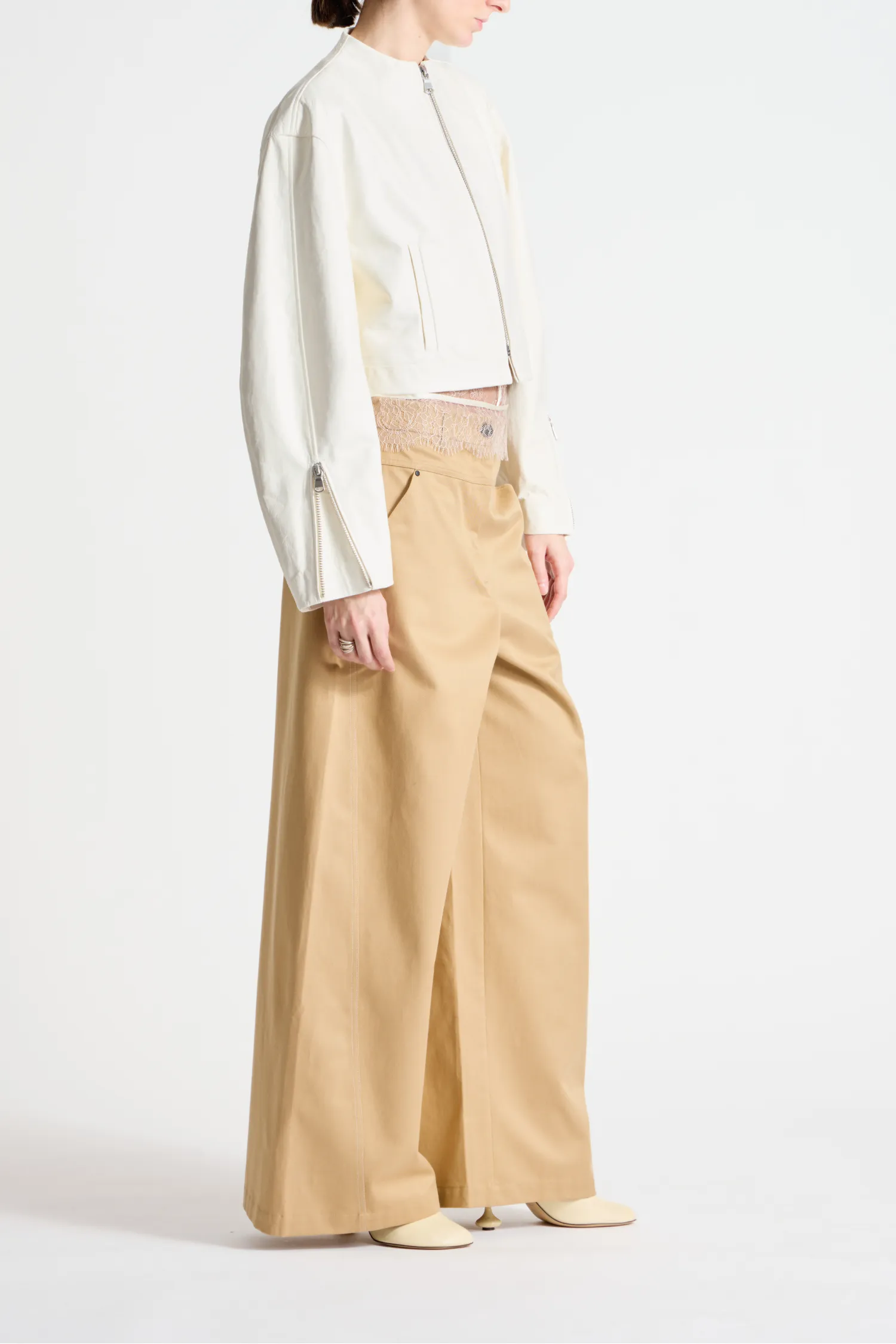 Nicholas Leather Jacket, Black sold by Saint Art product image thumbnail 2