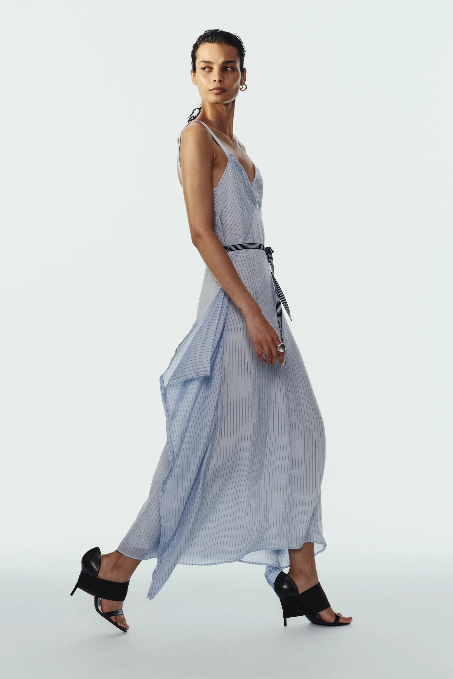 Marin Pinstripe Dress sold by Saint Art product image thumbnail 3