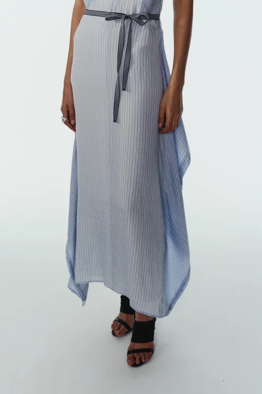 Marin Pinstripe Dress made by Saint Art