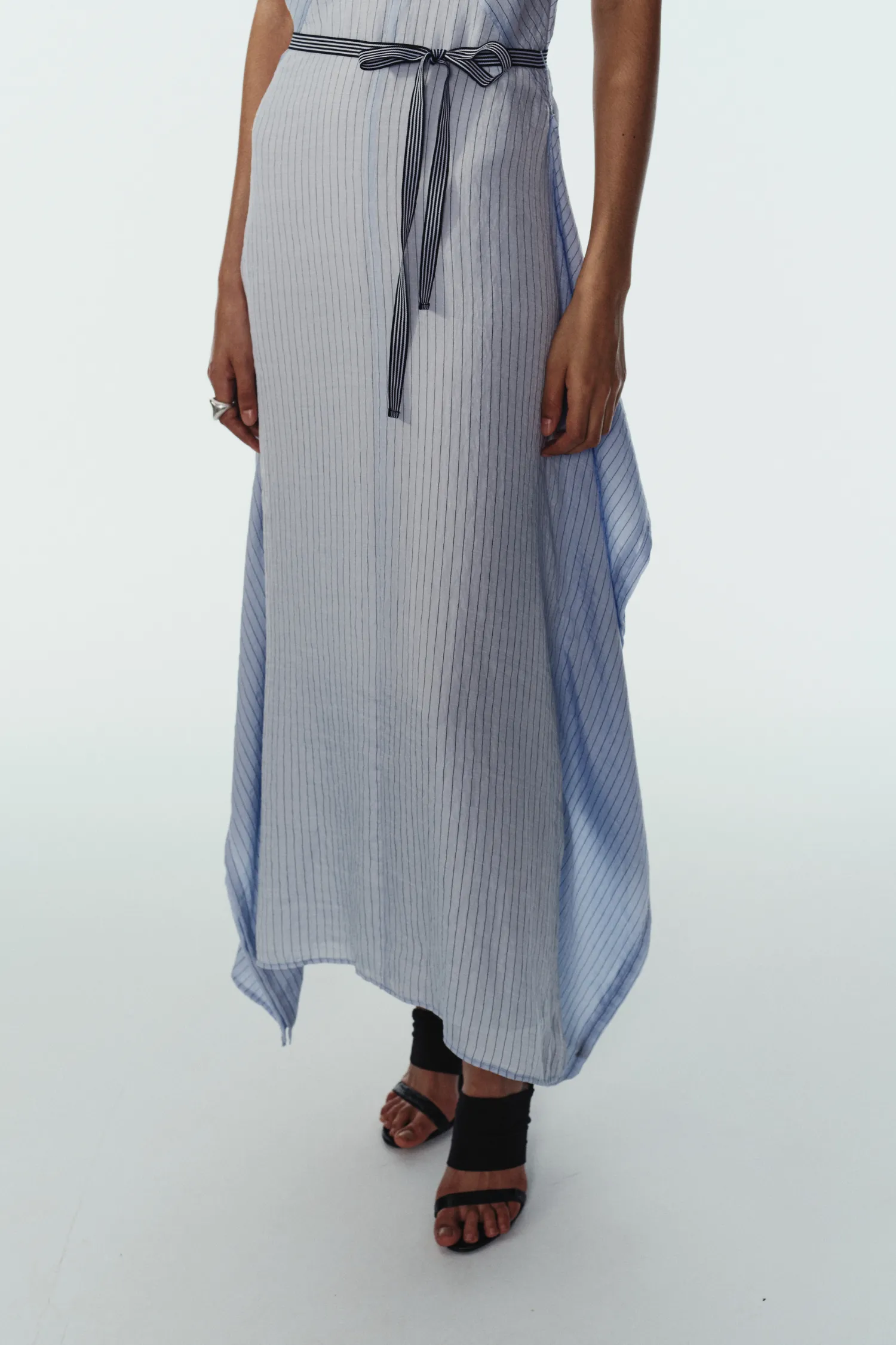 Marin Pinstripe Dress sold by Saint Art