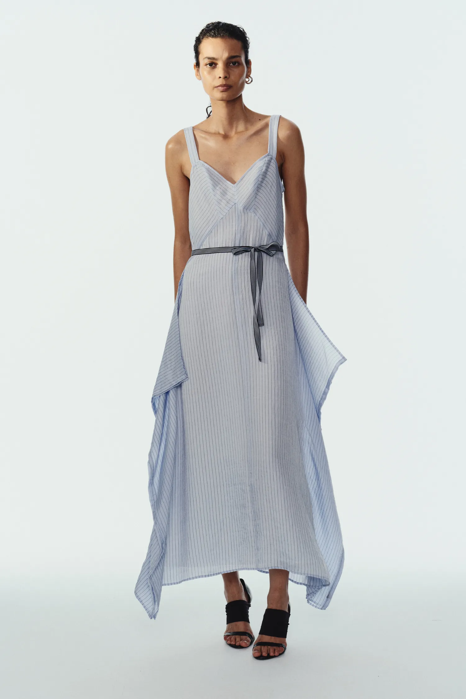 Marin Pinstripe Dress sold by Saint Art product image thumbnail 4