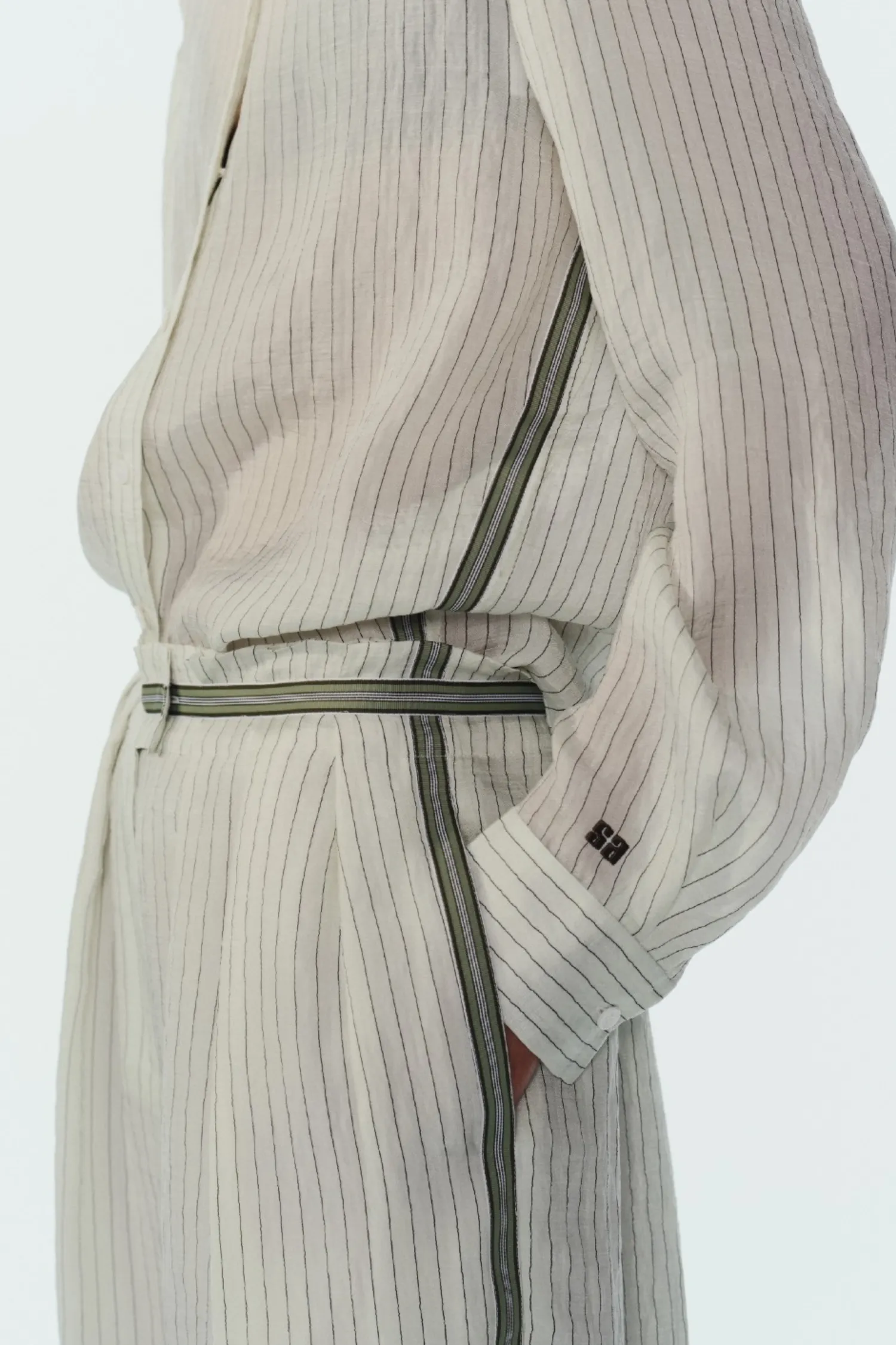 Wilson Pinstripe Pant sold by Saint Art