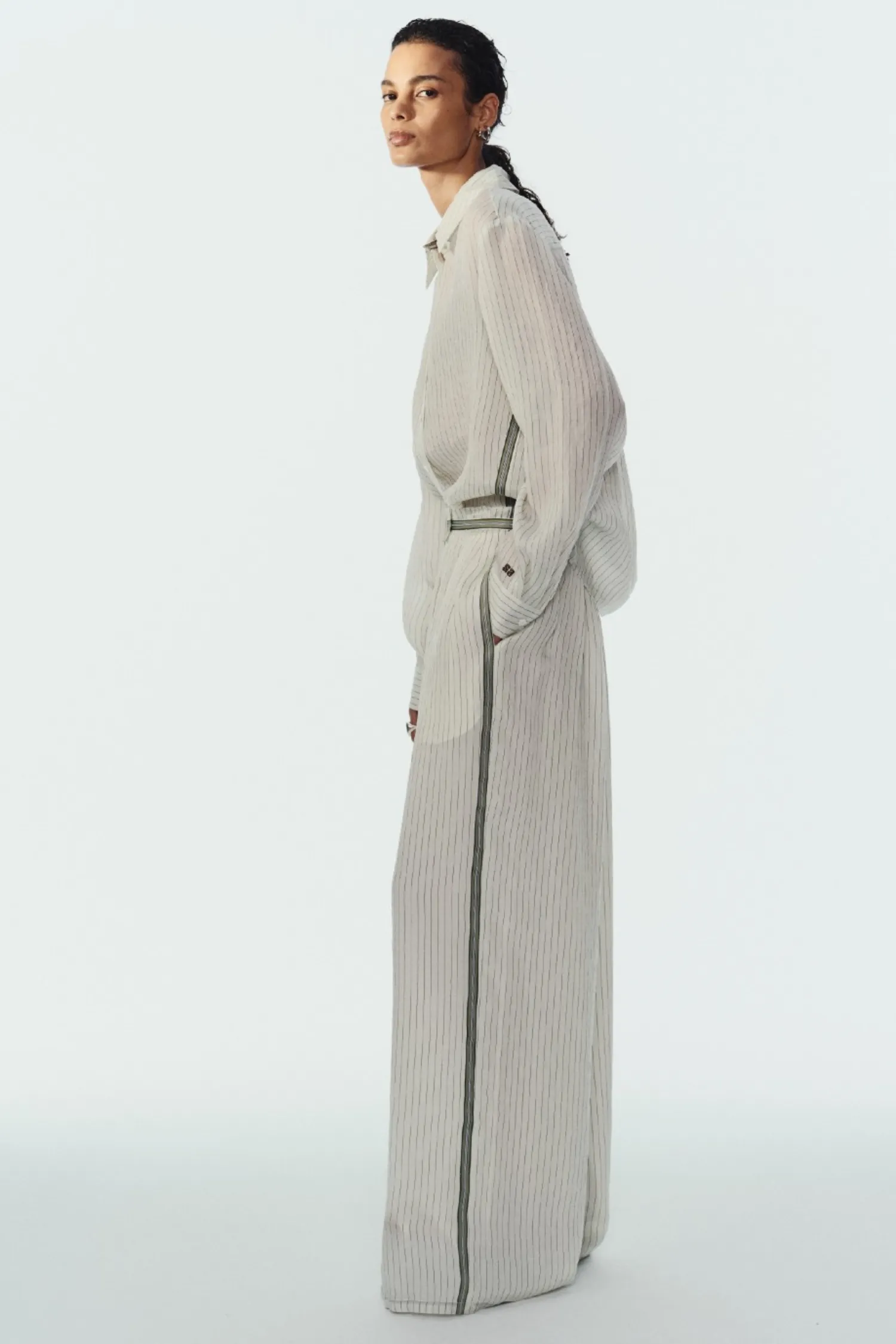 Wilson Pinstripe Pant sold by Saint Art product image thumbnail 2