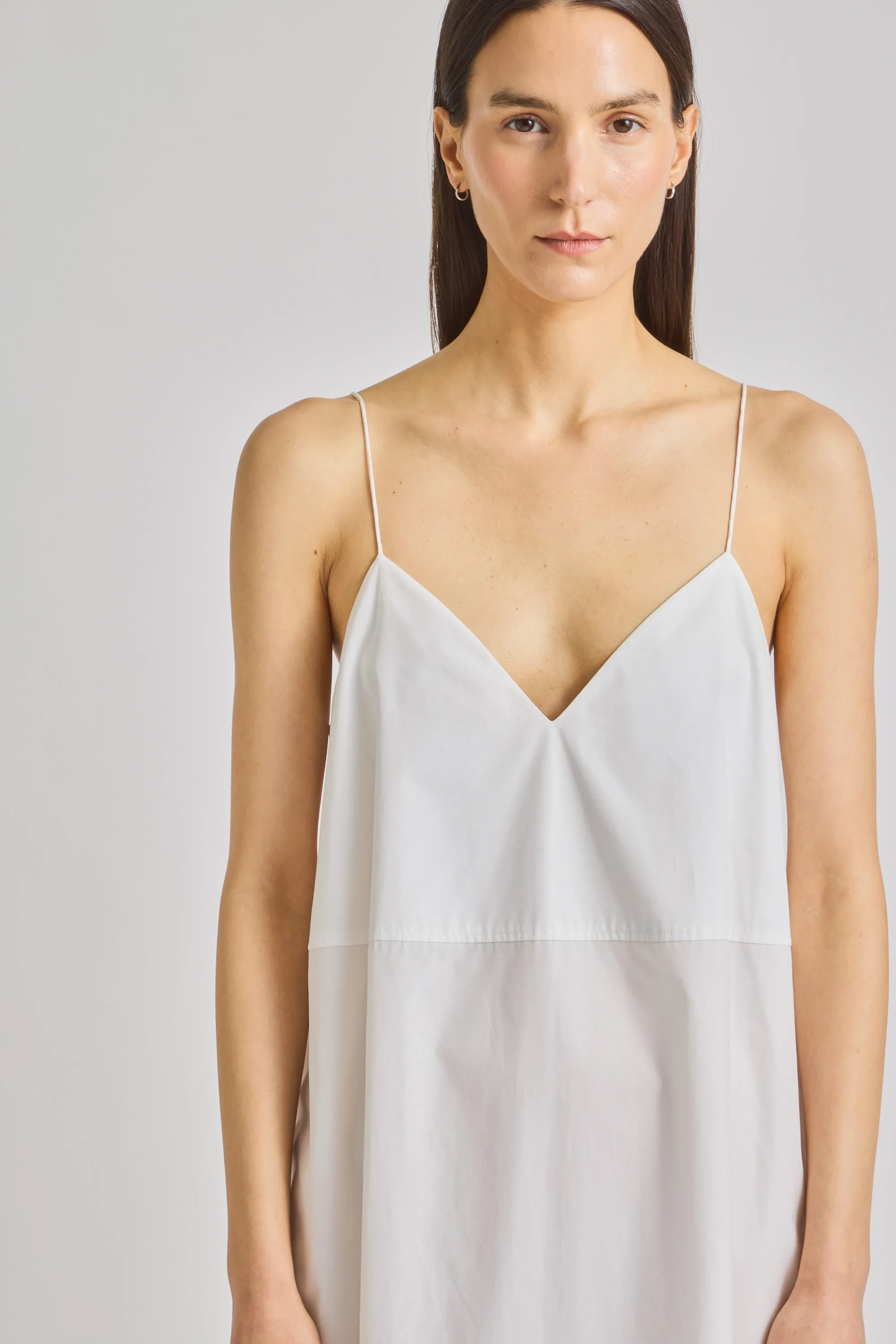 Della Poplin Maxi Dress sold by Saint Art