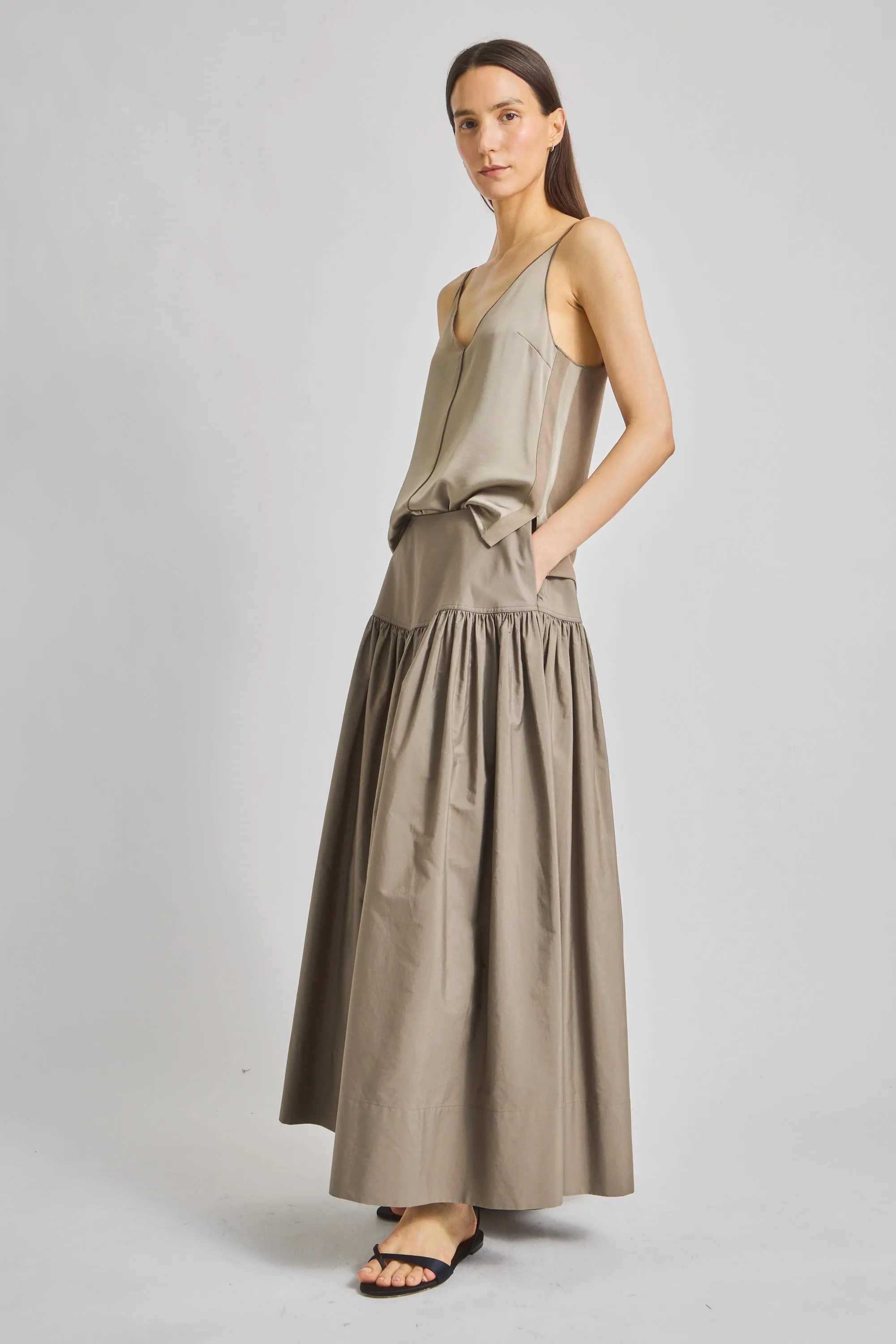 Tossa Poplin Maxi Skirt sold by Saint Art product image thumbnail 2