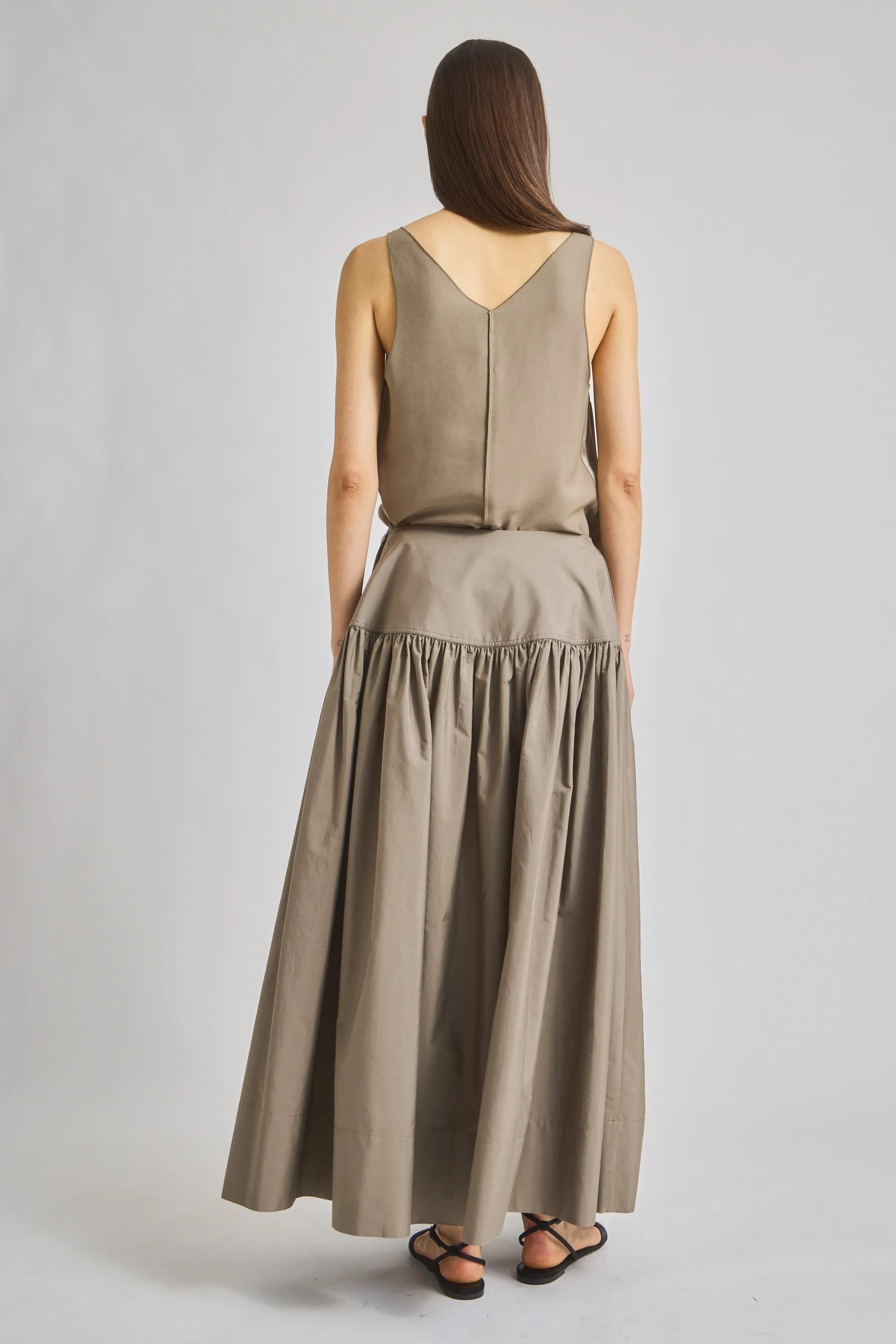 Tossa Poplin Maxi Skirt sold by Saint Art product image thumbnail 3