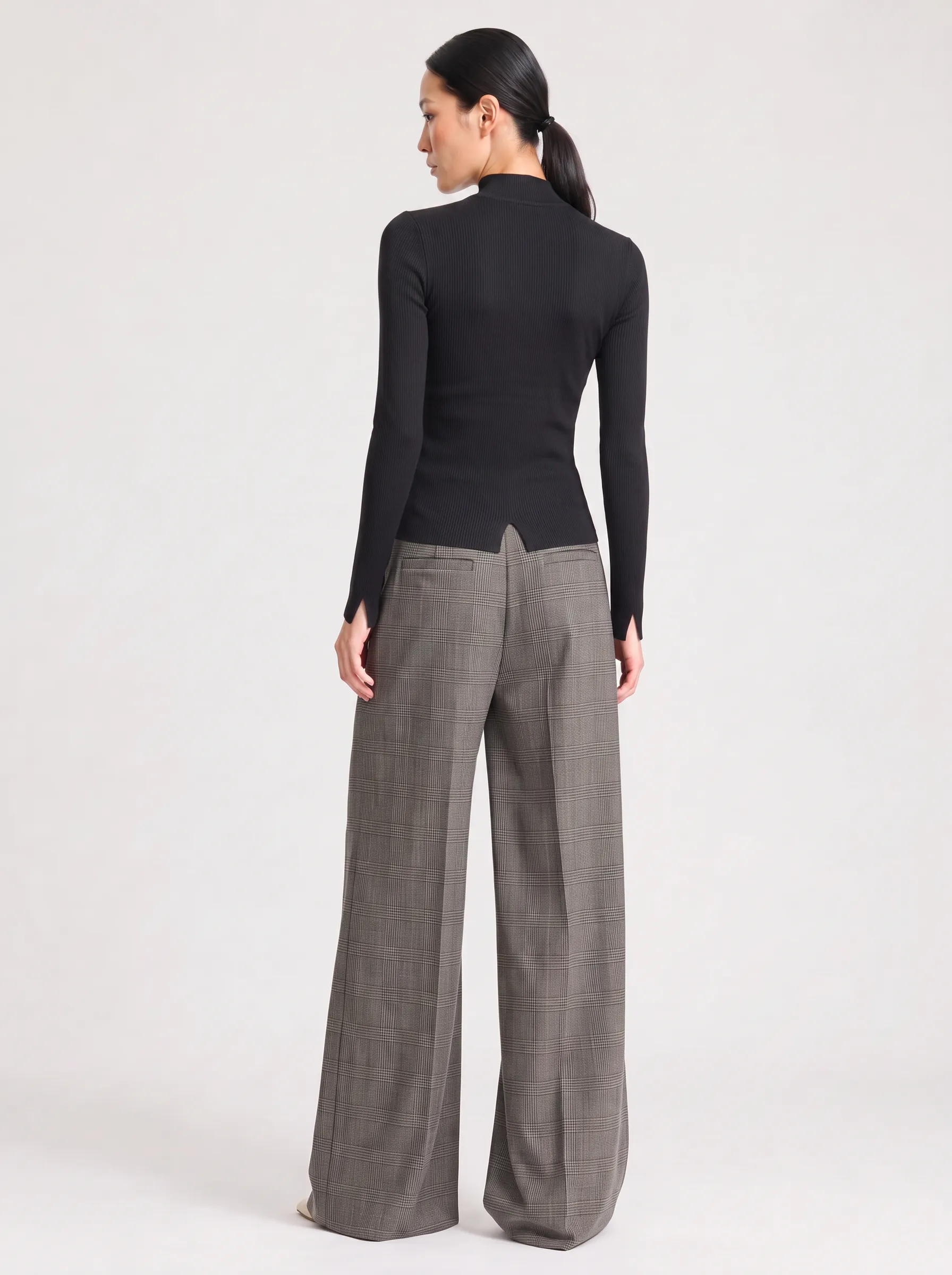 Xavier Ribbed Mock Neck Sweater sold by Saint Art product image thumbnail 2