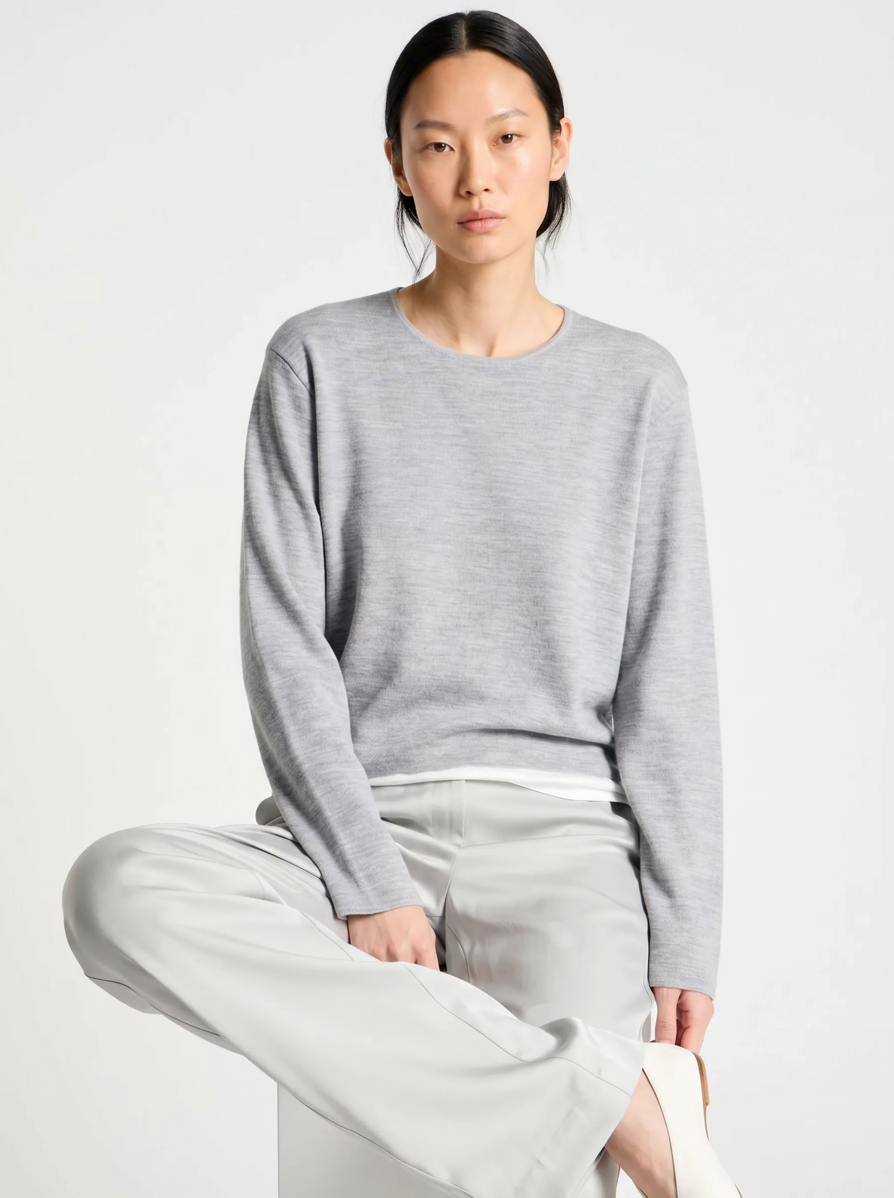 Marley Double-knit Crewneck sold by Saint Art product image thumbnail 4