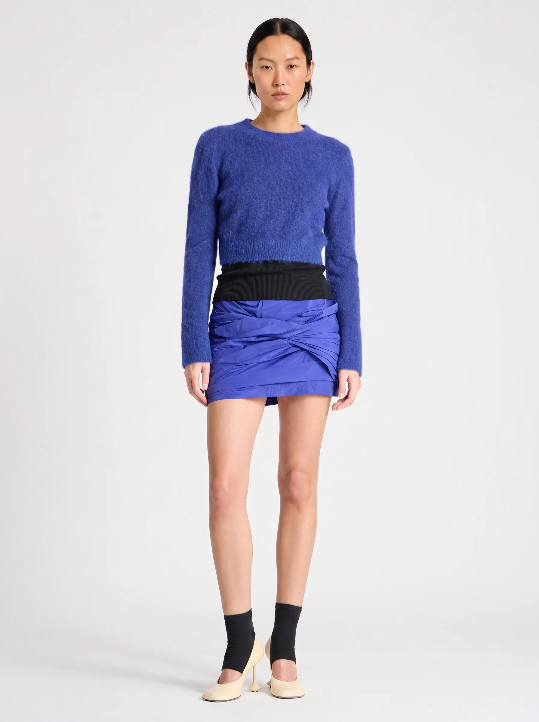 Travis Taffeta Skirt sold by Saint Art