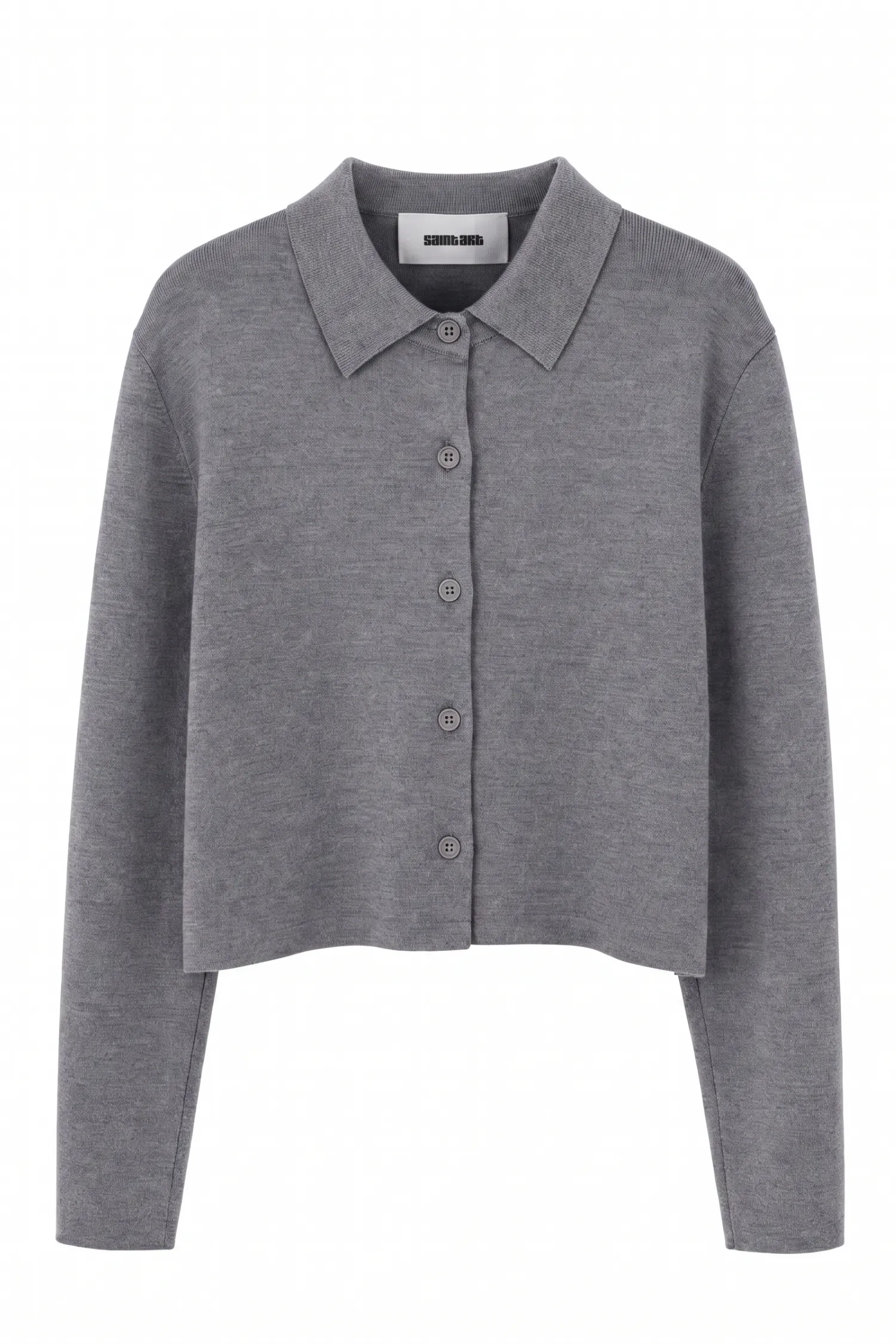 Phoebe Merino Polo Sweater sold by Saint Art product image thumbnail 5