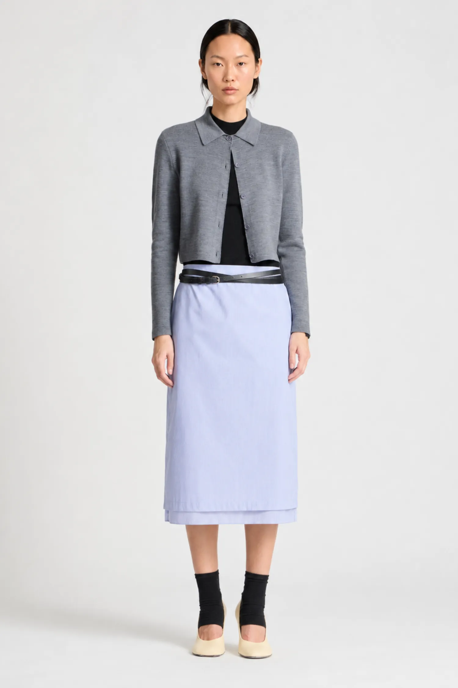 Phoebe Merino Polo Sweater sold by Saint Art product image thumbnail 2