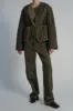 Oliver Quilted Jacket, Olive sold by Saint Art