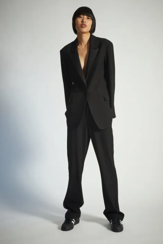 Dylan Tuxedo Jacket, Black sold by Saint Art