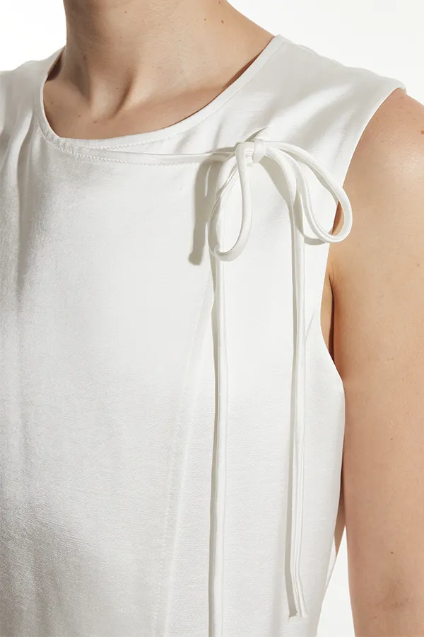 Anna Crochet Dress, White sold by Saint Art product image thumbnail 5
