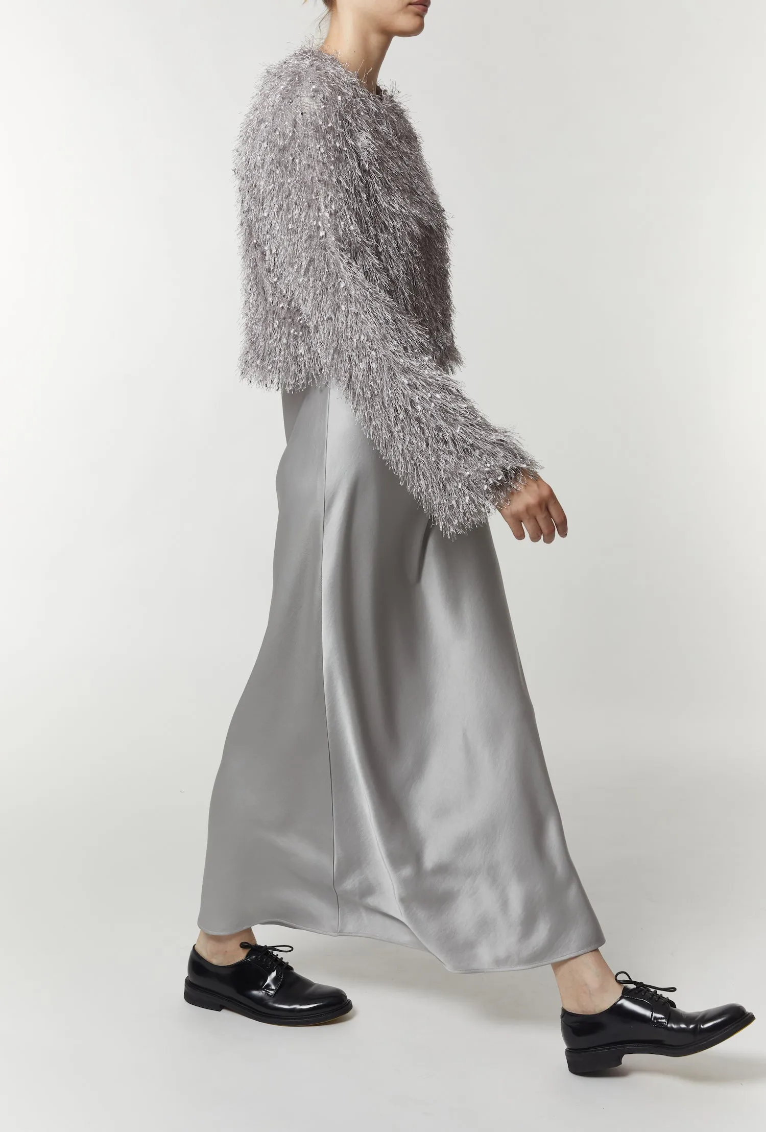 Greta Feather Top, Silver sold by Saint Art product image thumbnail 3