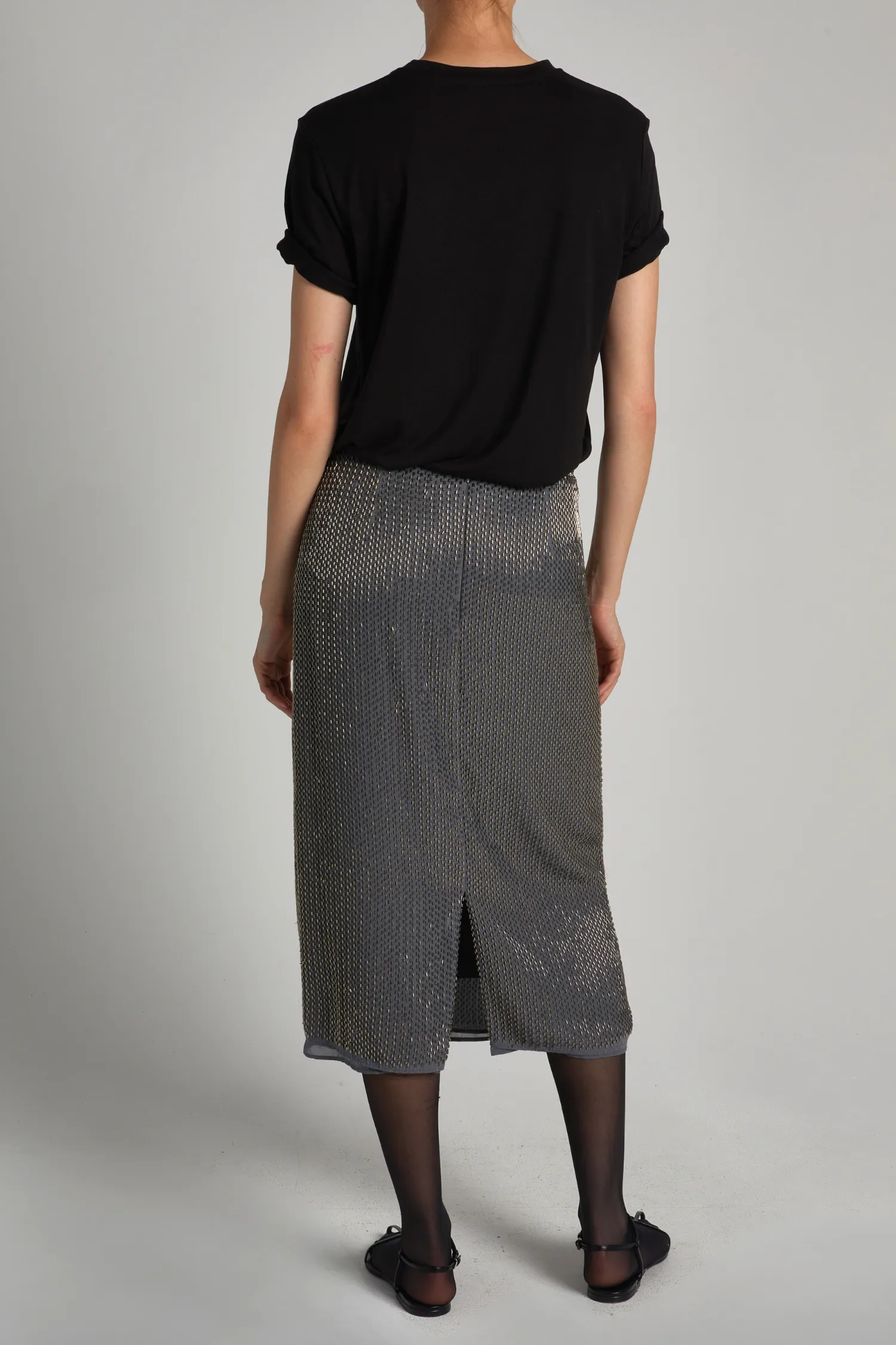 Celia Beaded Skirt, Thunder sold by Saint Art product image thumbnail 2