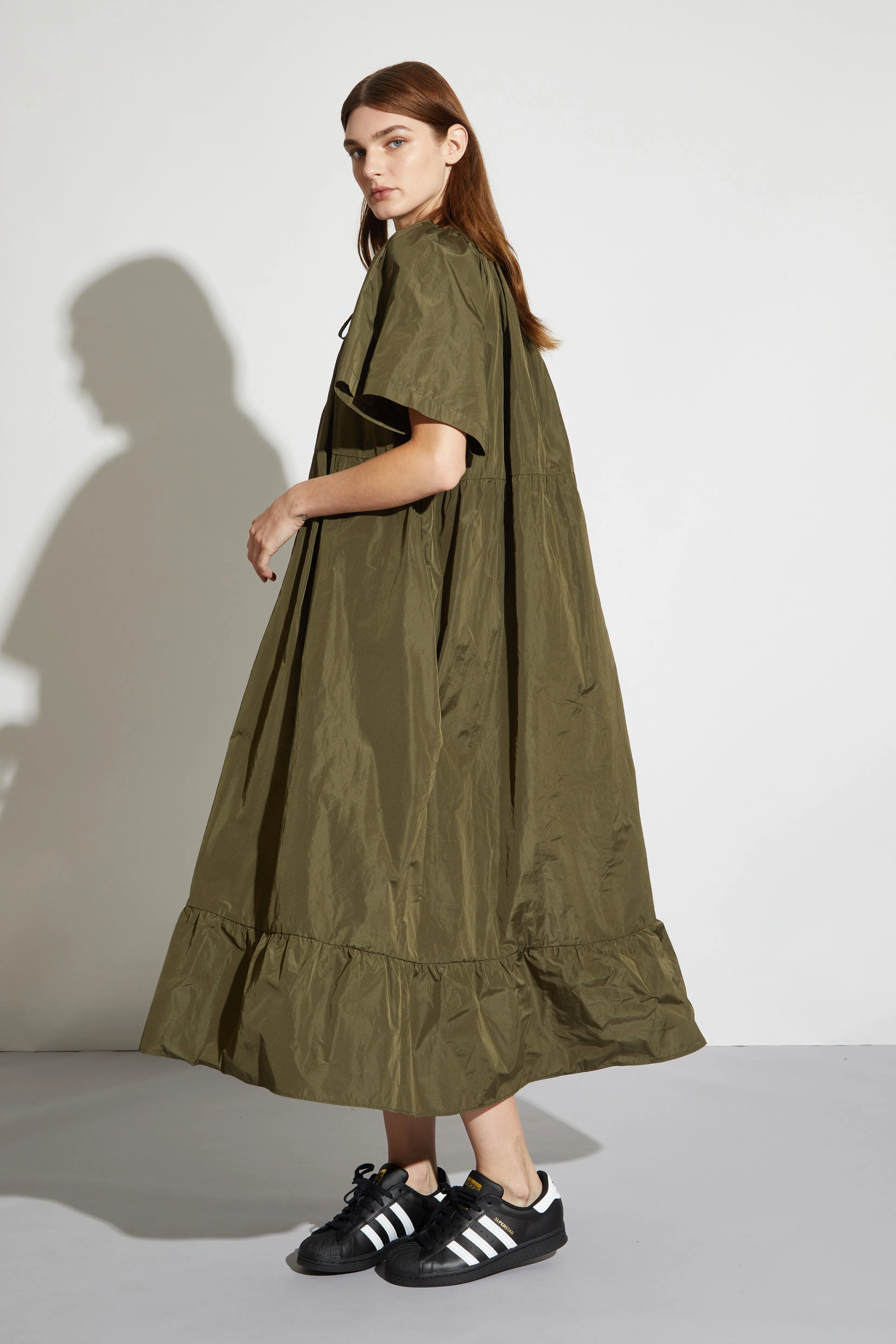 Sierra Dress, Olive sold by Saint Art product image thumbnail 3