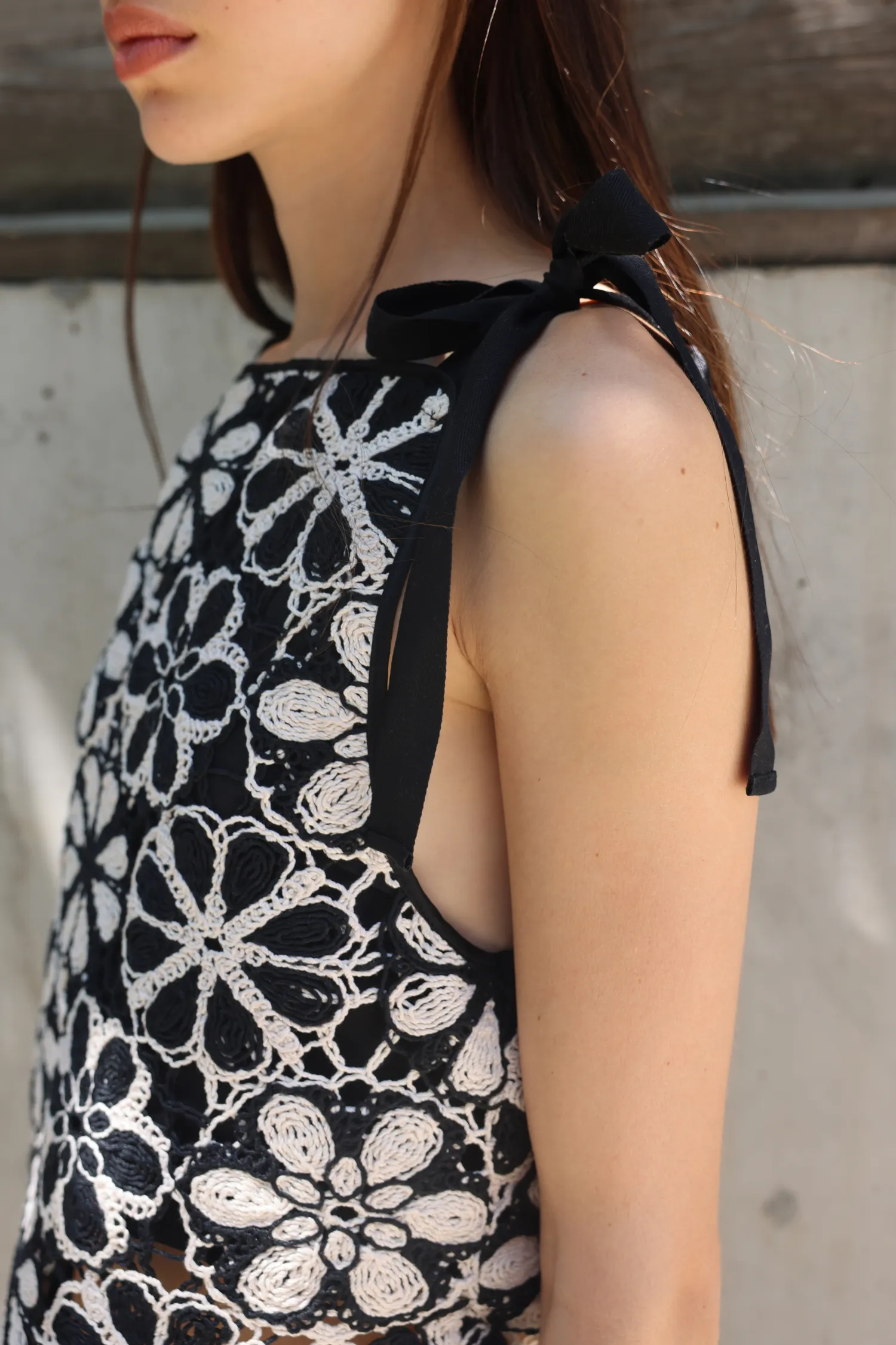 Ruby Crochet Tie Top, Multi sold by Saint Art