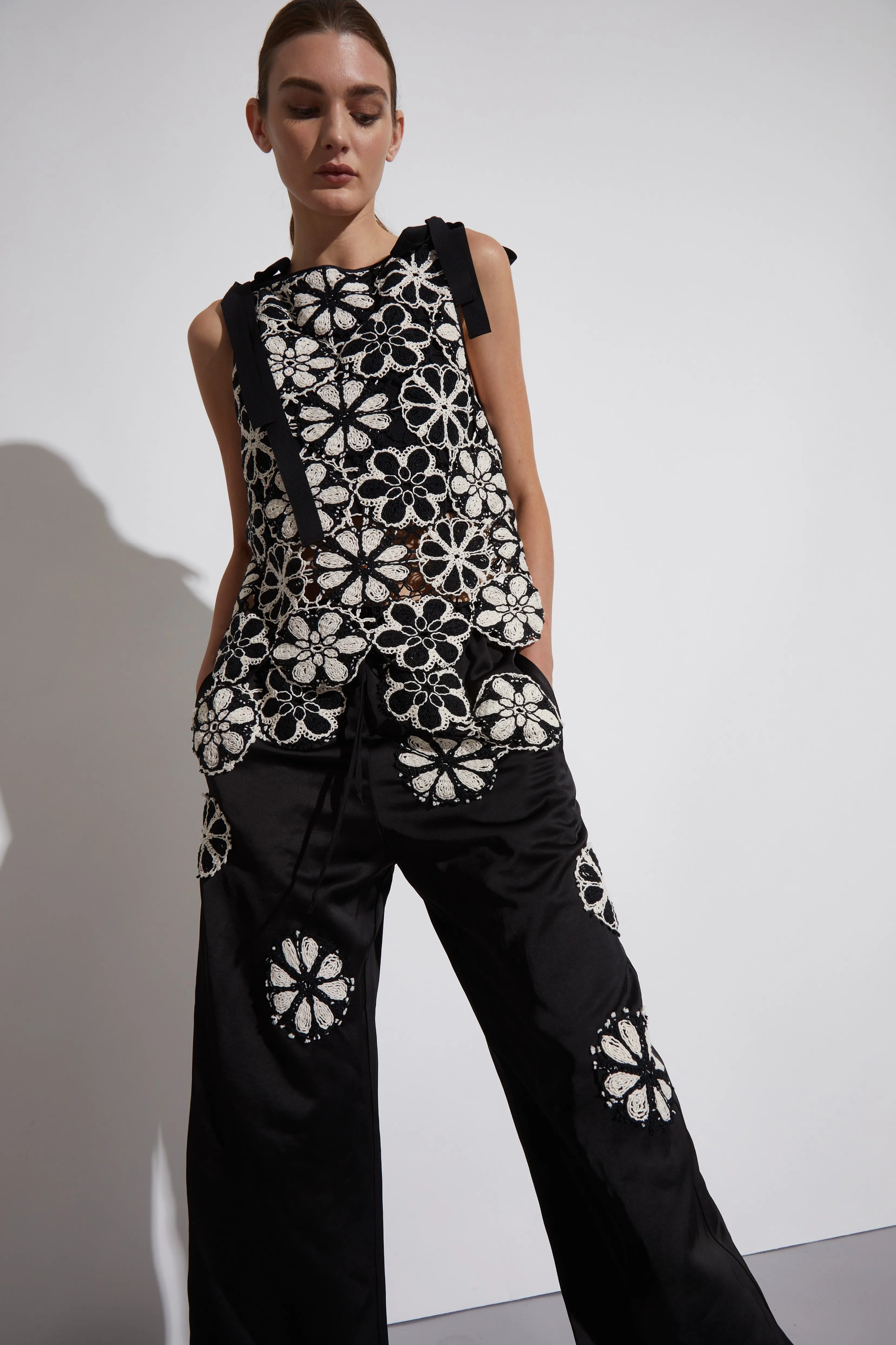 Ruby Crochet Tie Top, Multi sold by Saint Art product image thumbnail 4