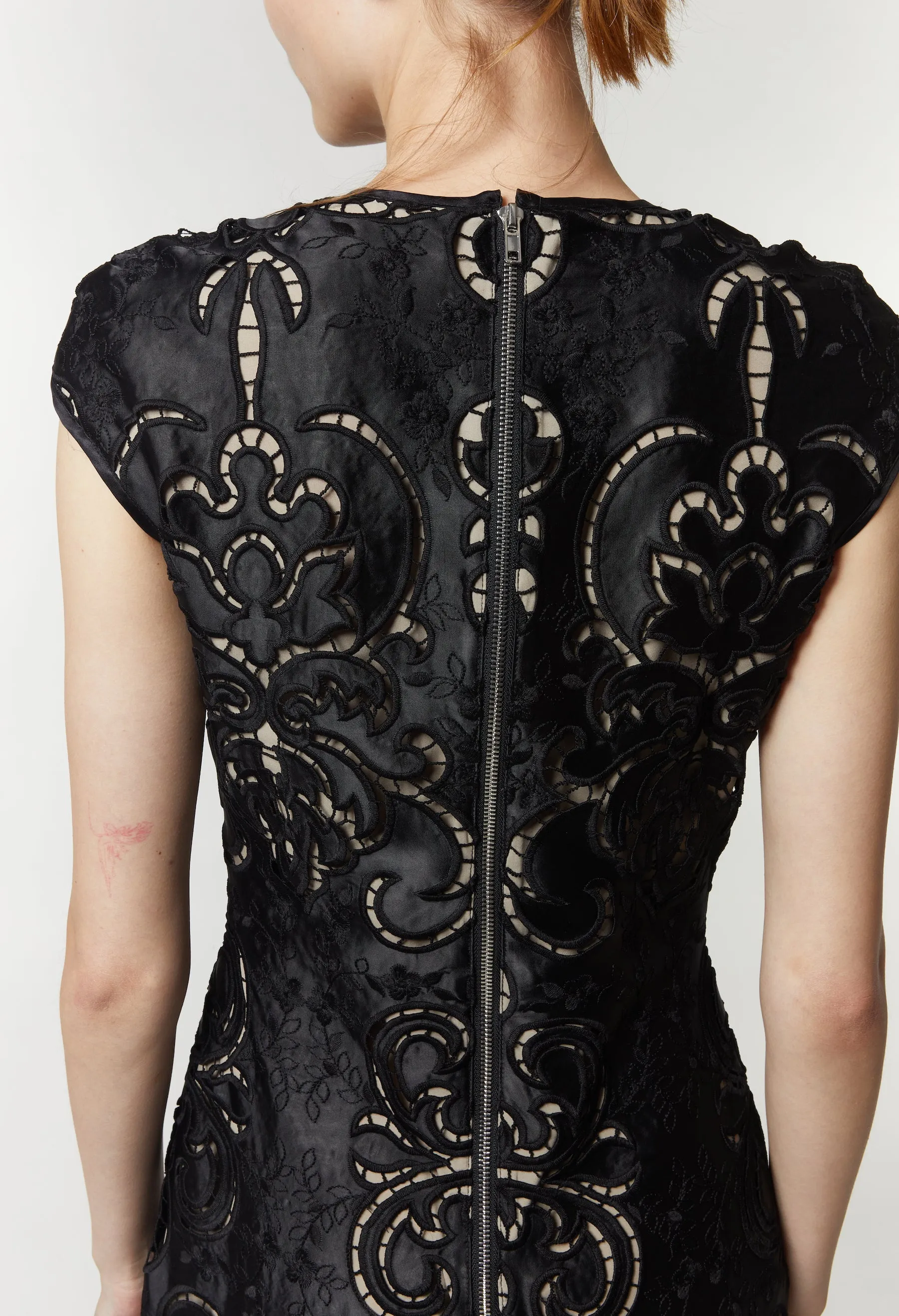 Aida Maxi Dress, Black Lace sold by Saint Art product image thumbnail 2