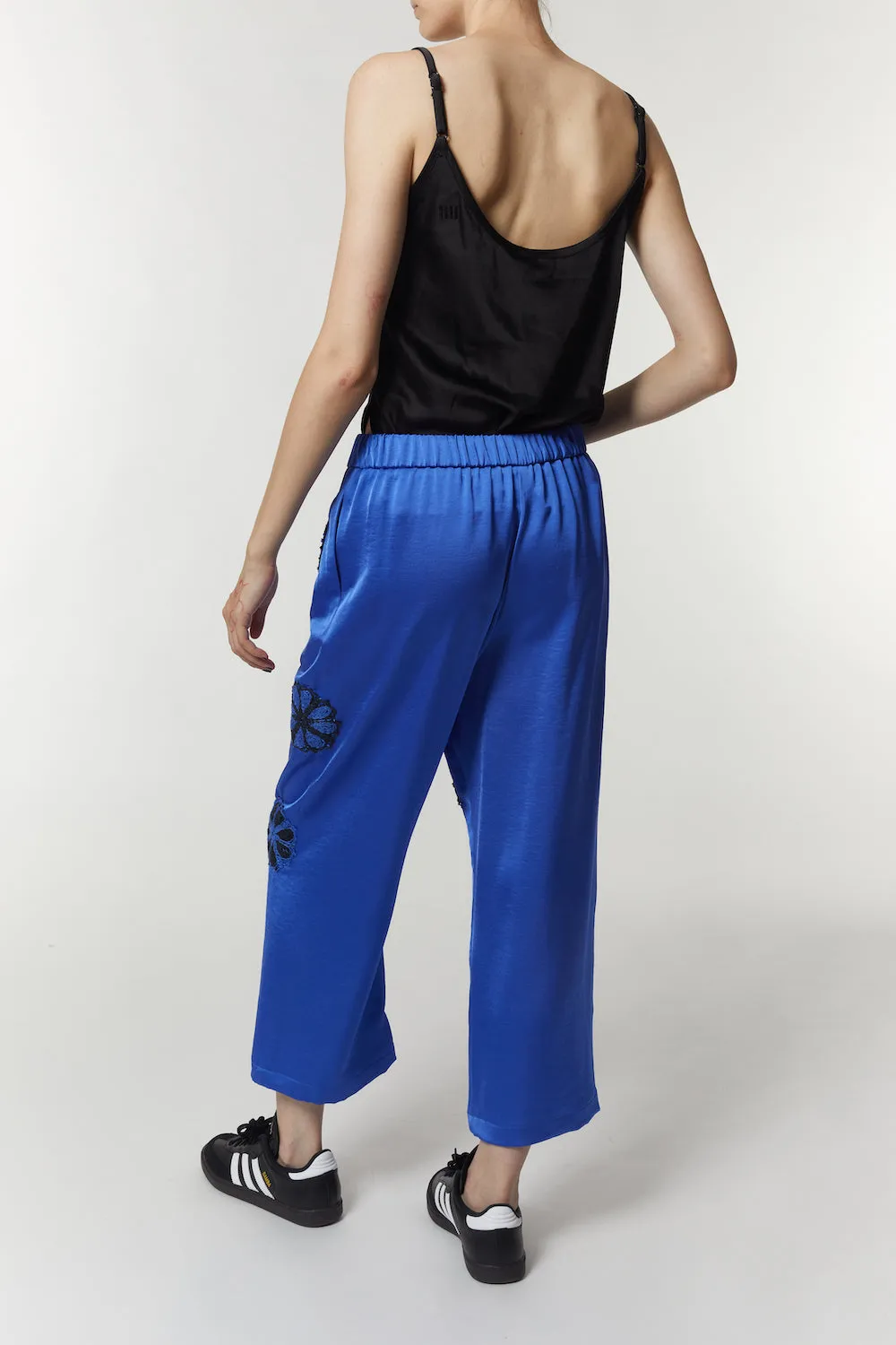 Nova Pant with Crochet, French Blue sold by Saint Art product image thumbnail 5